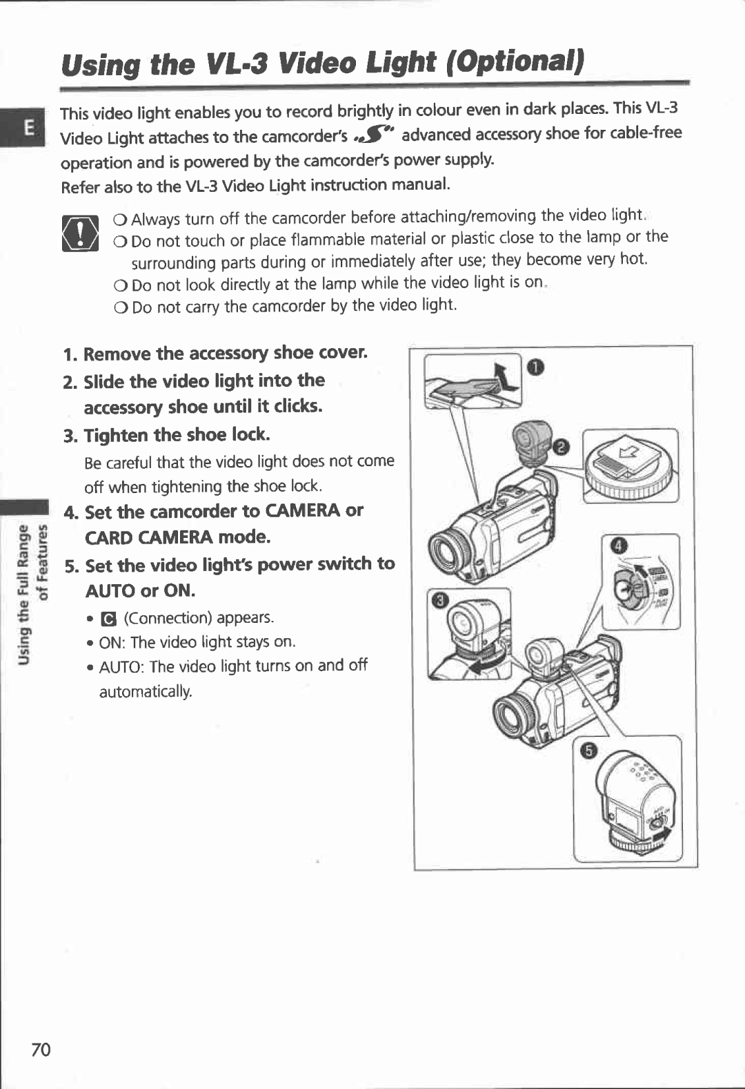 Canon MVX100i, MVX150i manual 