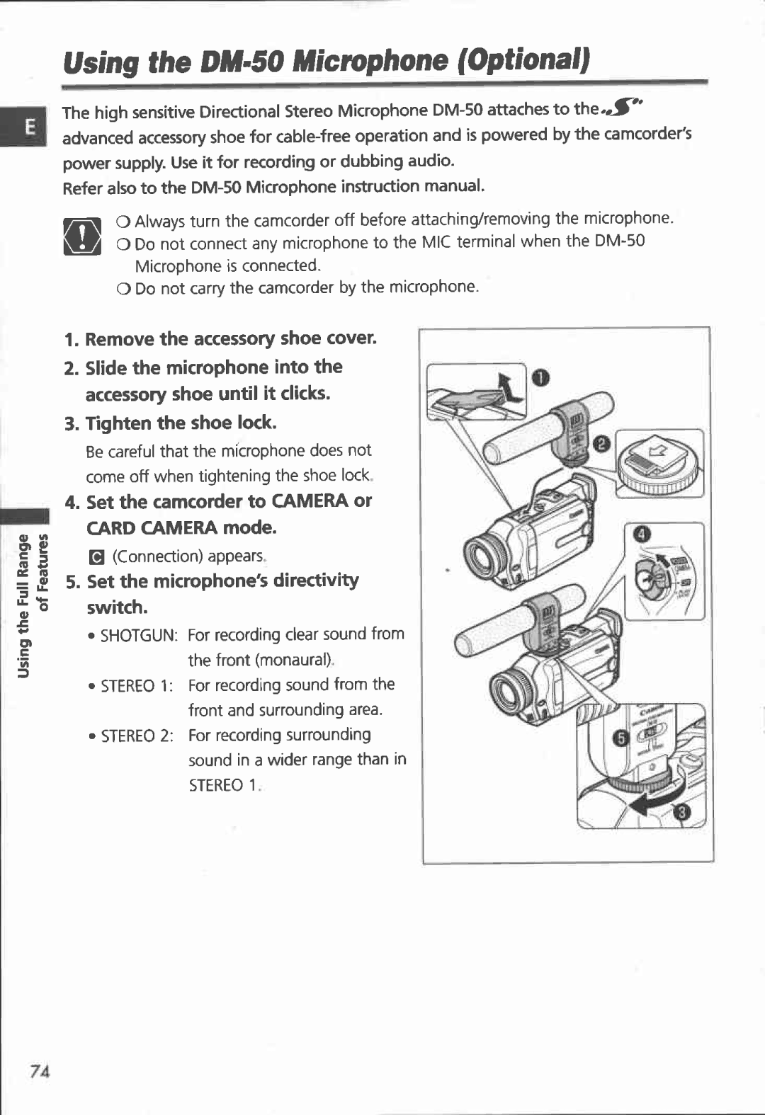 Canon MVX100i, MVX150i manual 