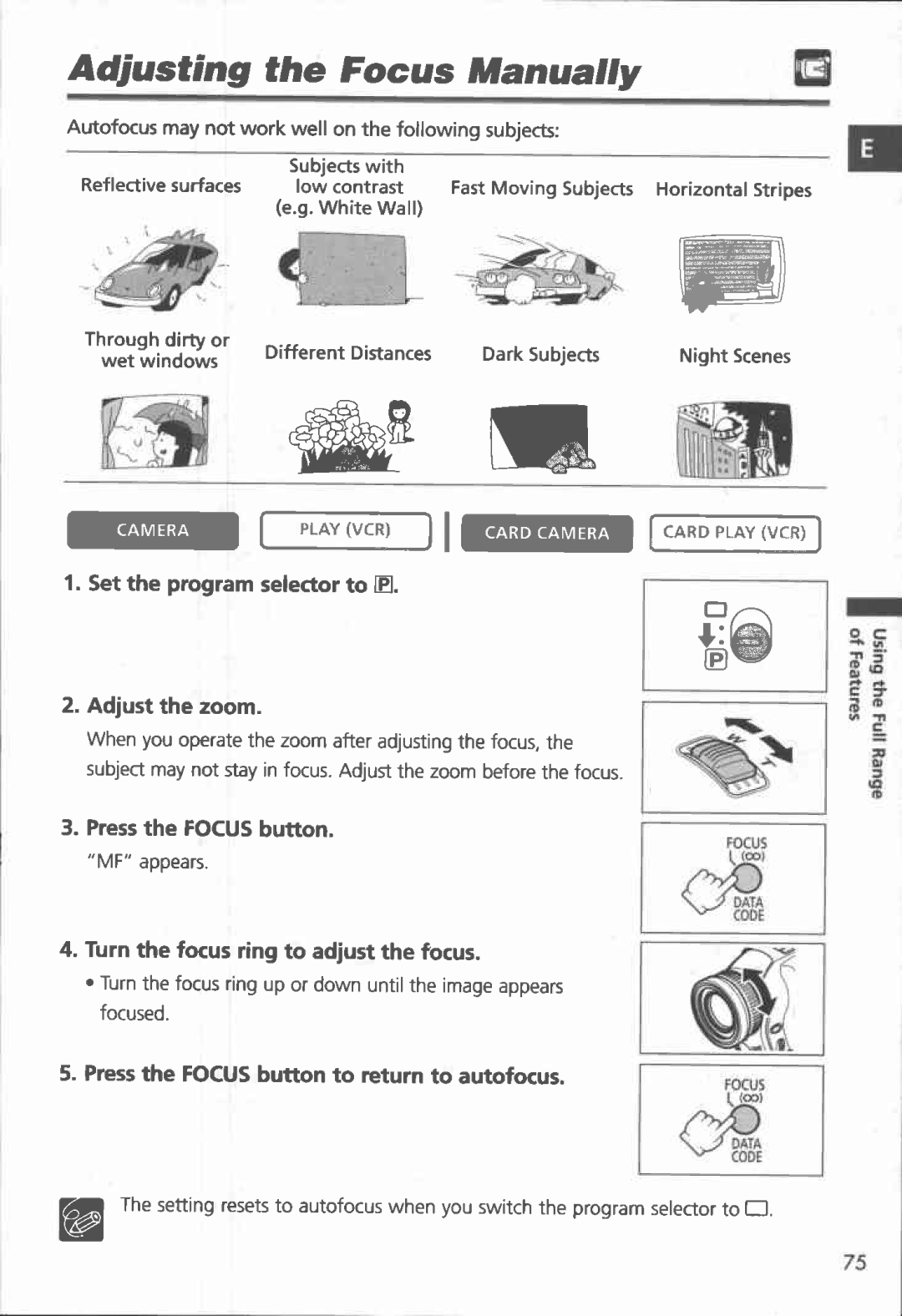 Canon MVX150i, MVX100i manual 