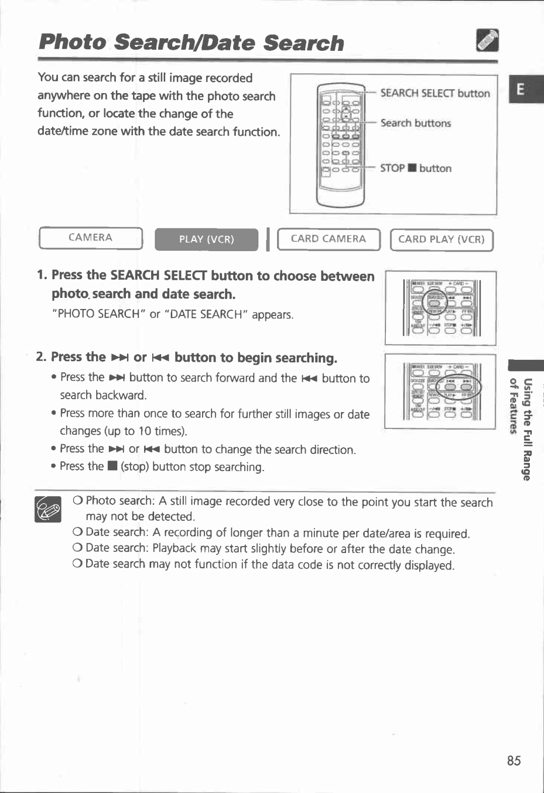 Canon MVX150i, MVX100i manual 