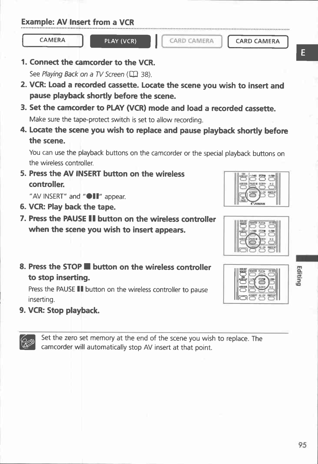 Canon MVX150i, MVX100i manual 