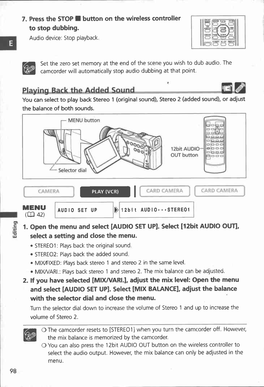 Canon MVX100i, MVX150i manual 