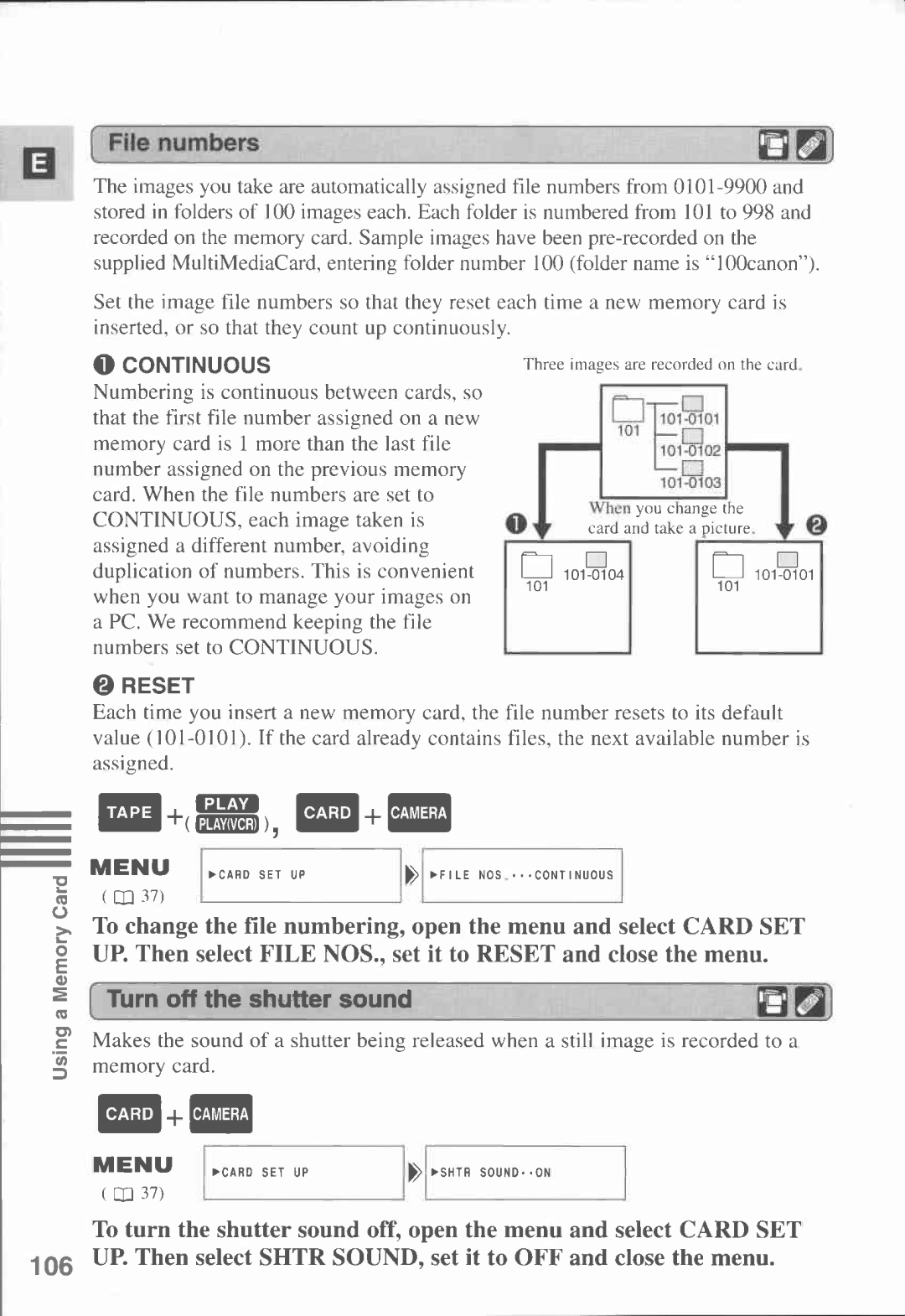 Canon MVX1i manual 