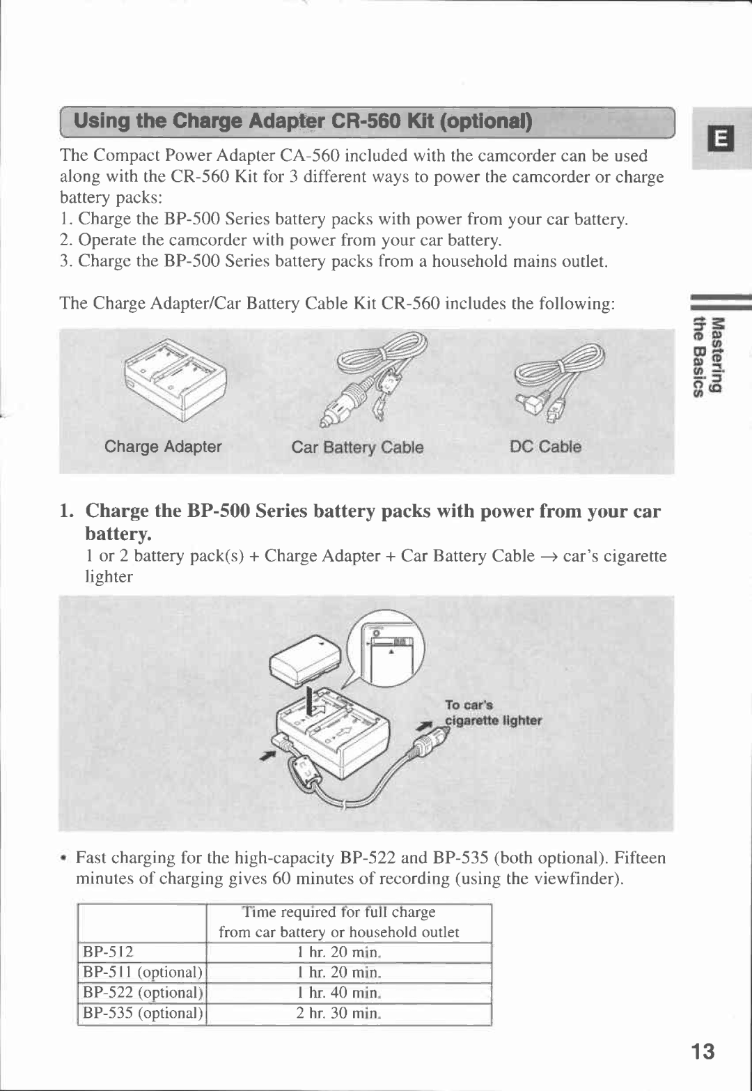 Canon MVX1i manual 