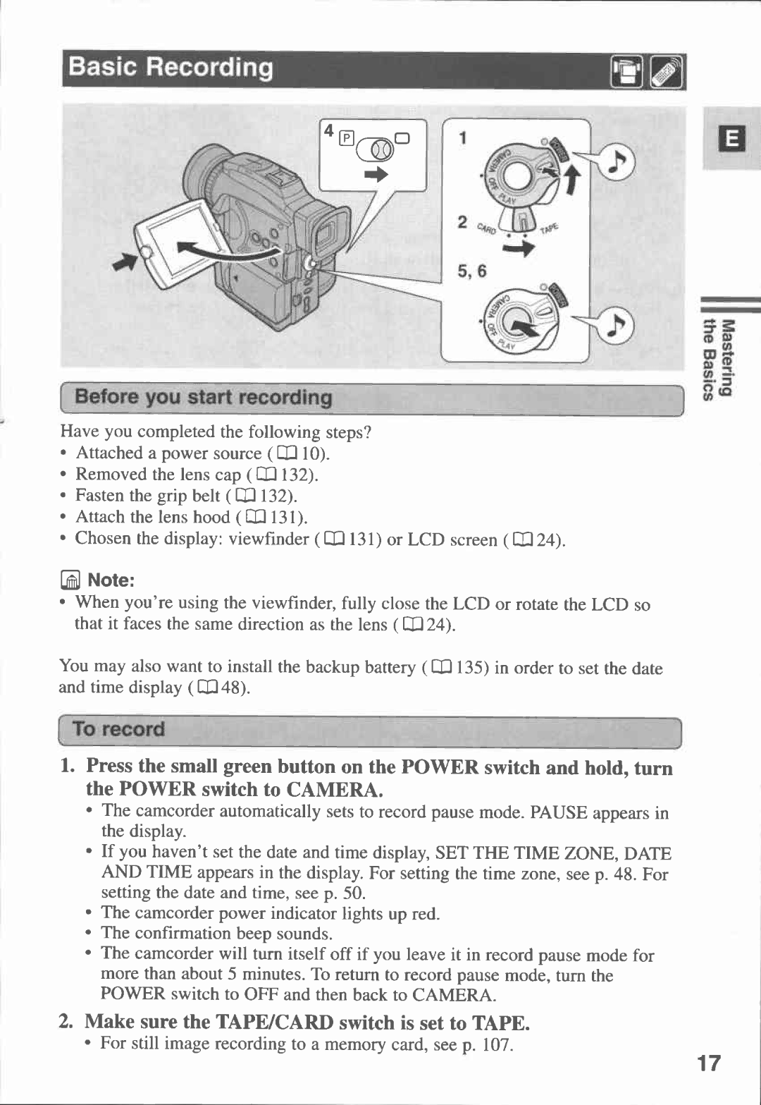 Canon MVX1i manual 