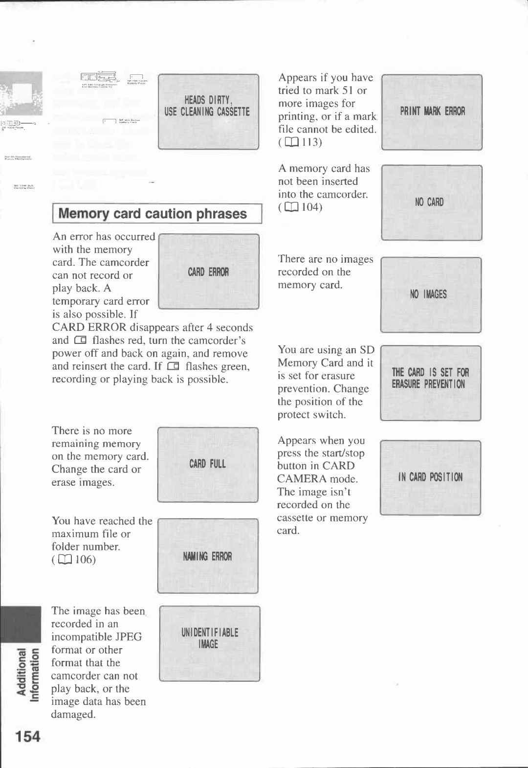 Canon MVX1i manual 