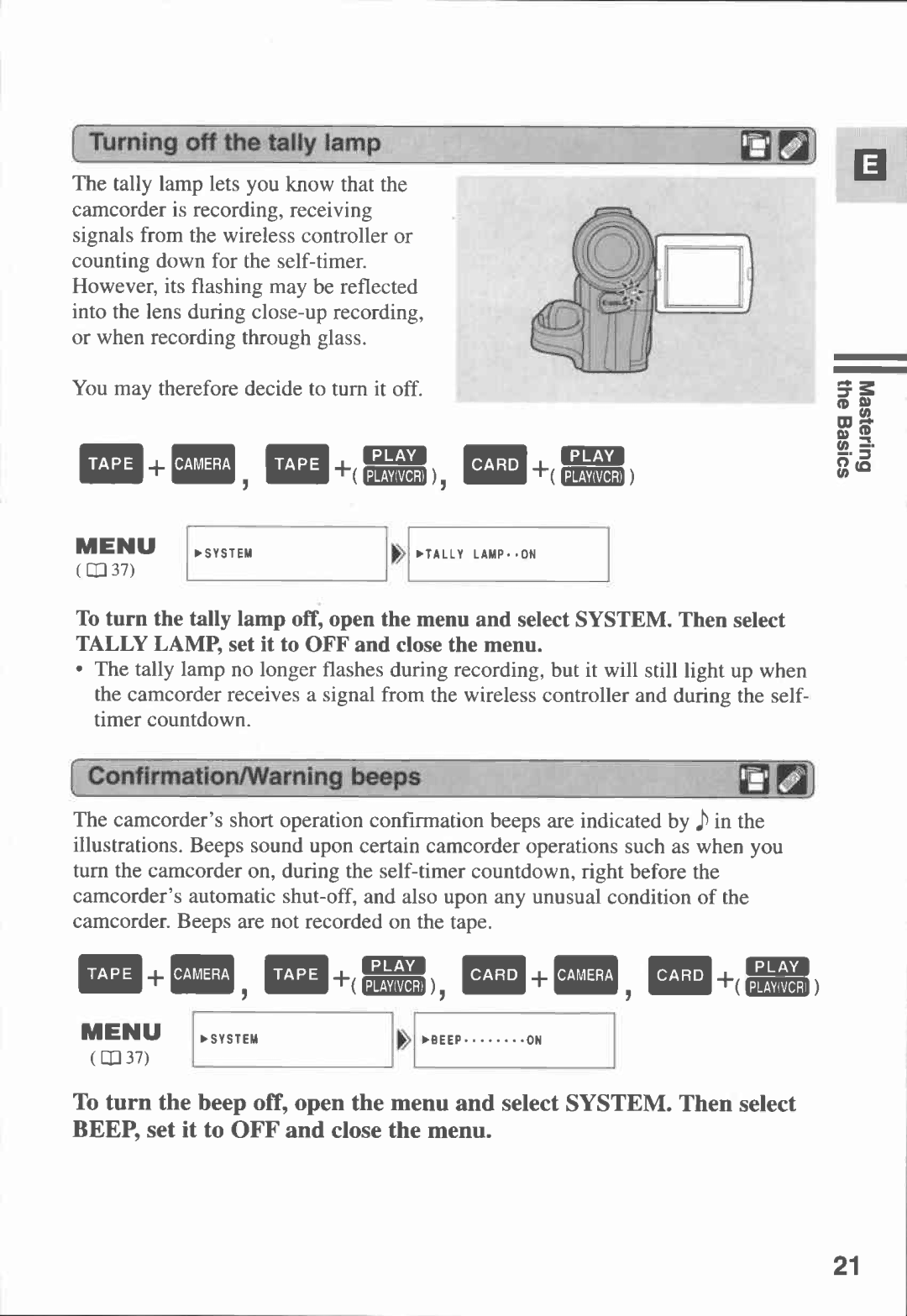 Canon MVX1i manual 