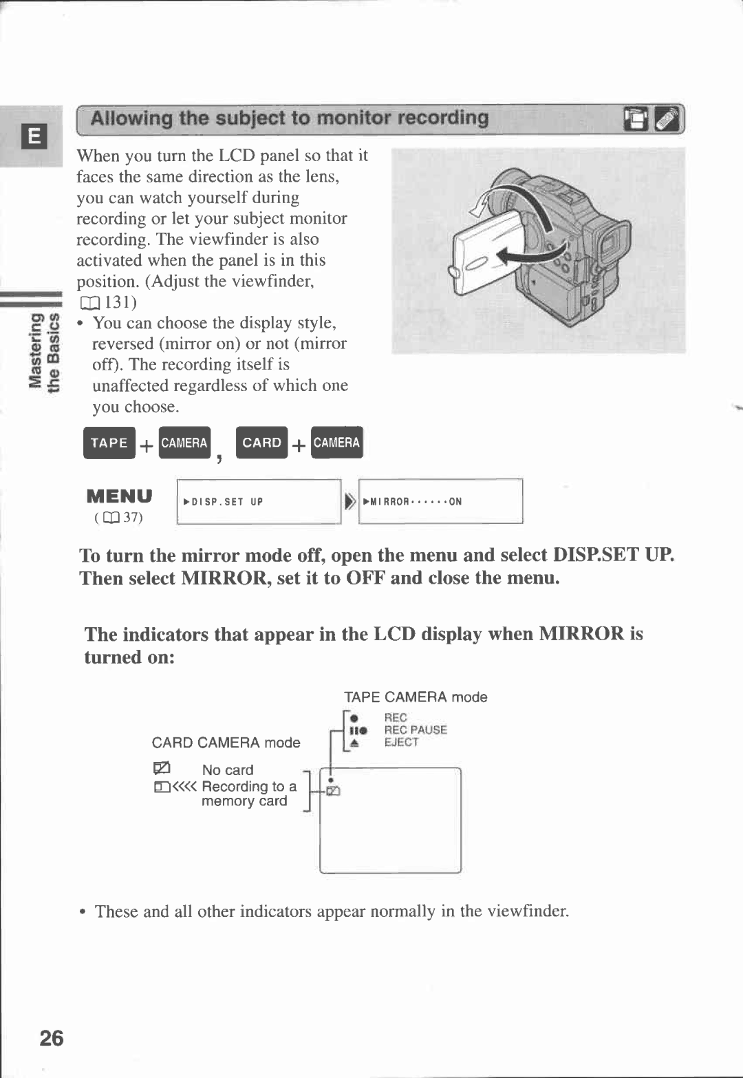 Canon MVX1i manual 