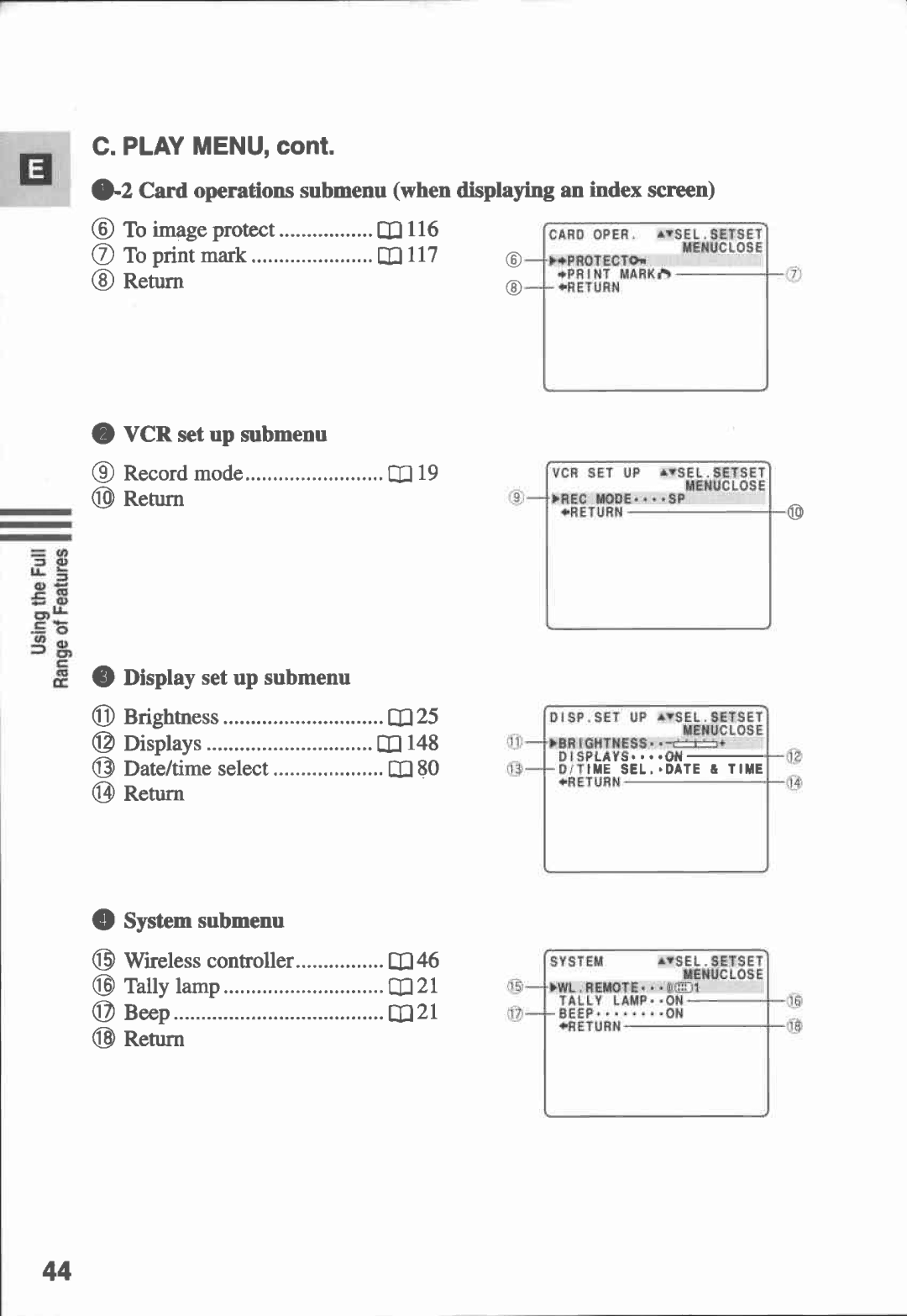 Canon MVX1i manual 