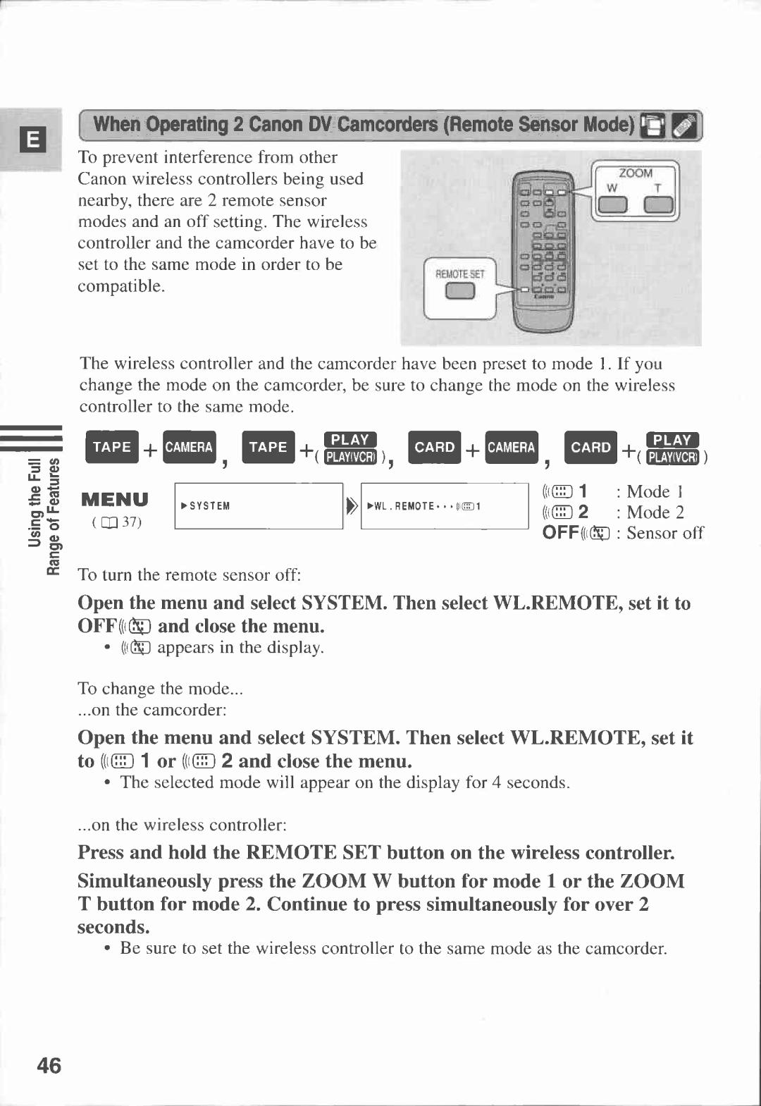 Canon MVX1i manual 