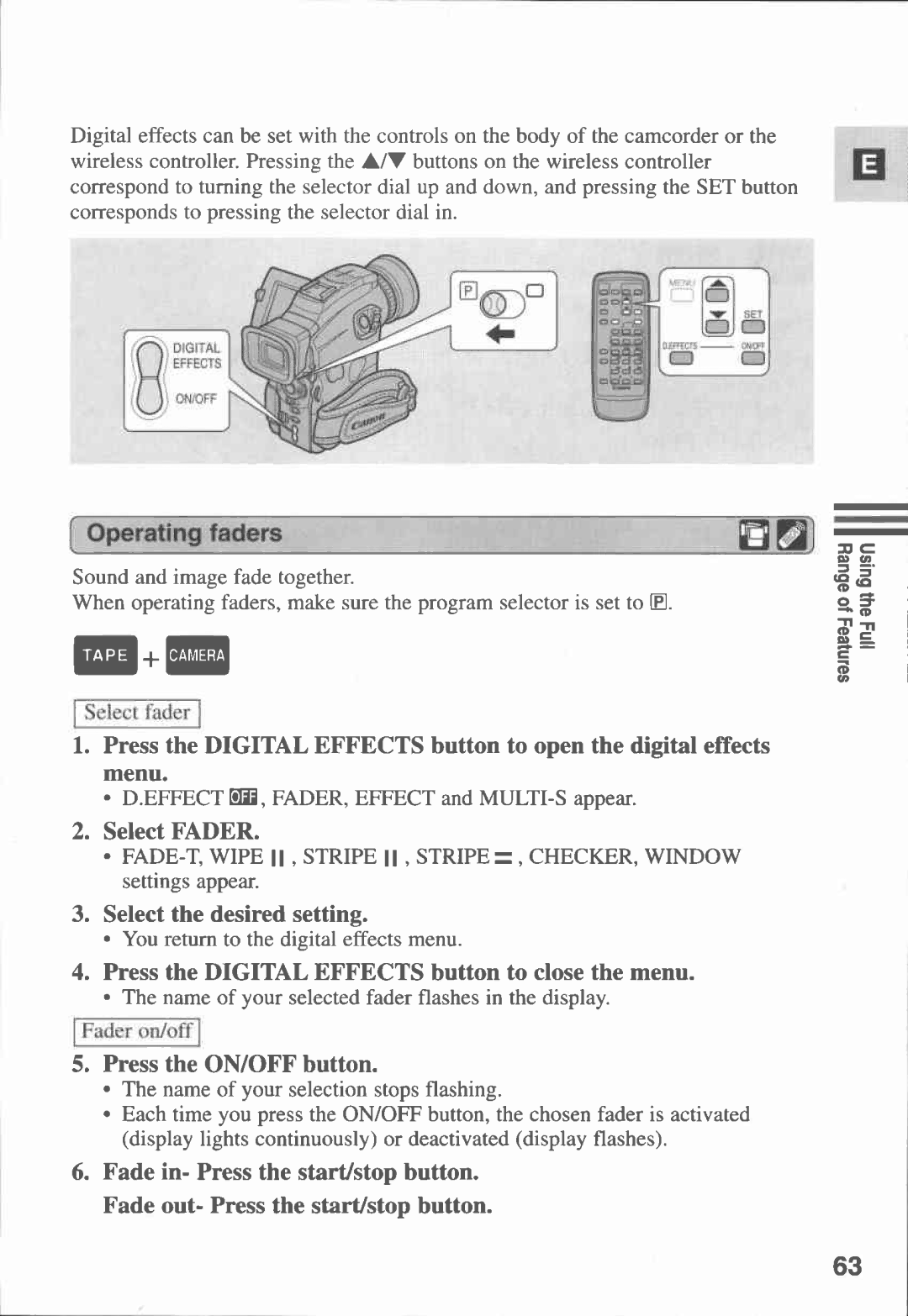 Canon MVX1i manual 