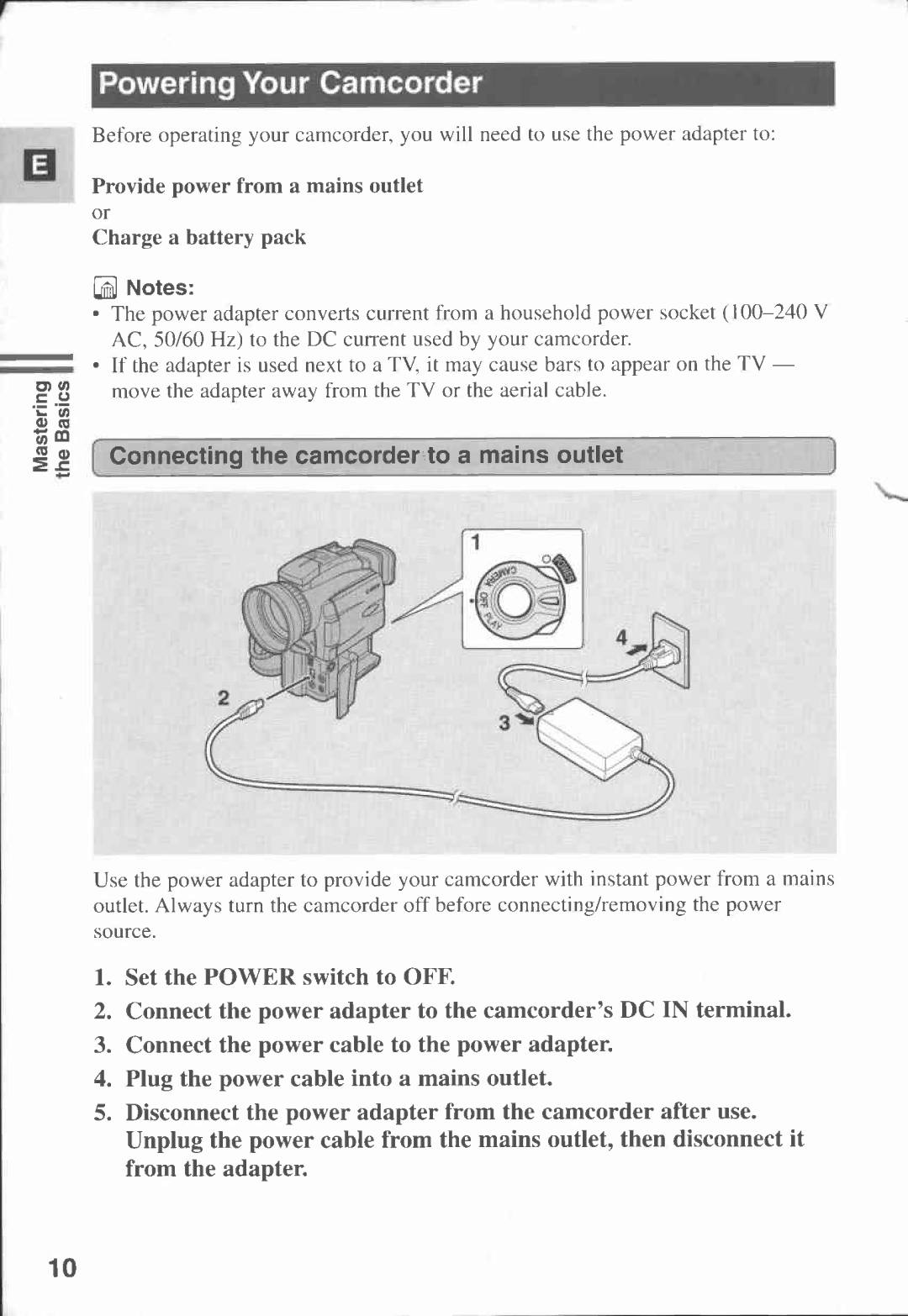 Canon MVX1i manual 