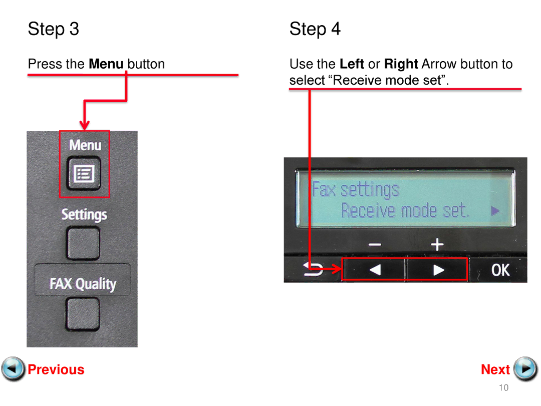 Canon MX410, MX360 setup guide Step 