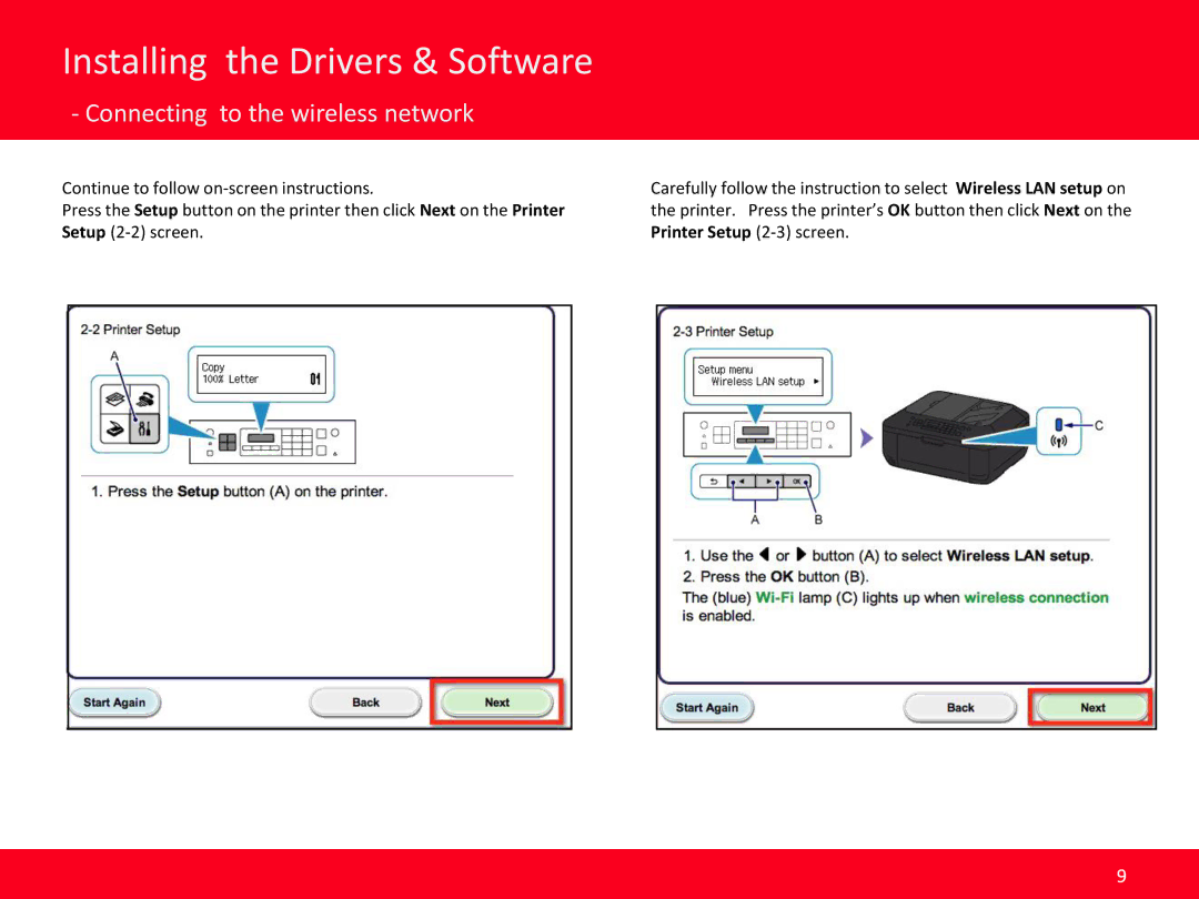 Canon MX472 manual Installing the Drivers & Software 