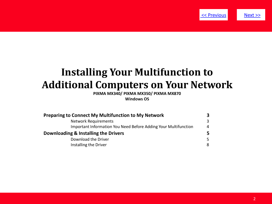 Canon MX340, MX870, MX350 manual Preparing to Connect My Multifunction to My Network 