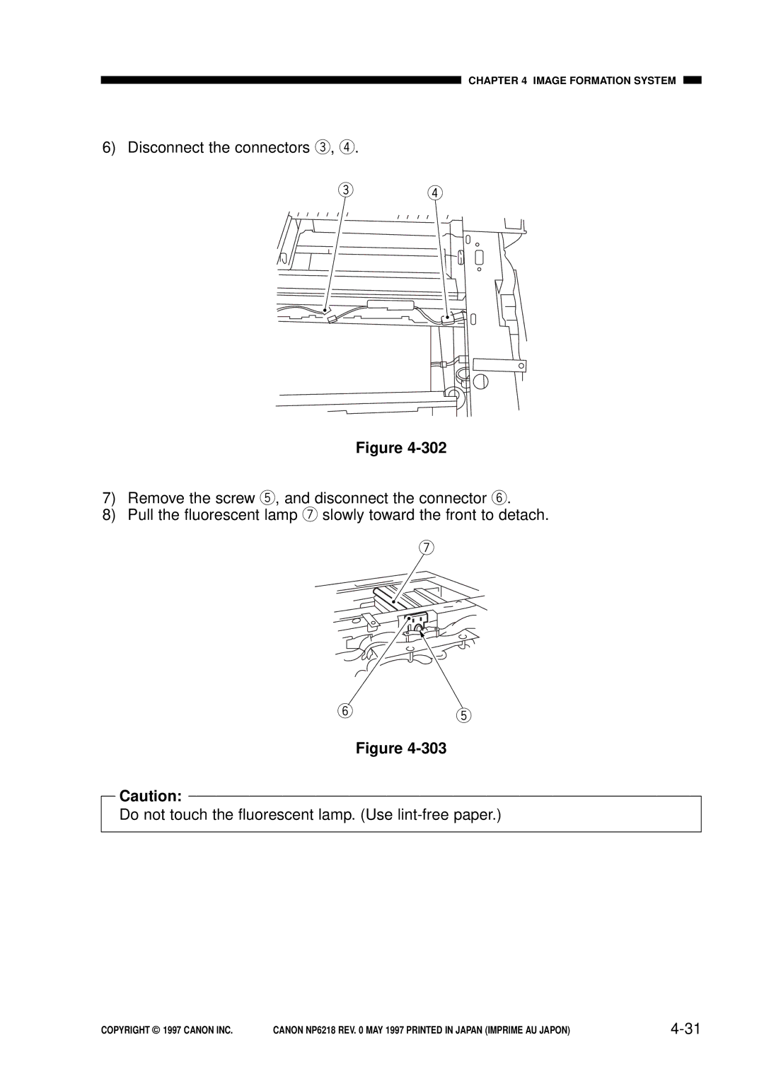 Canon FY8-13EX-000, NP6218 service manual Image Formation System 