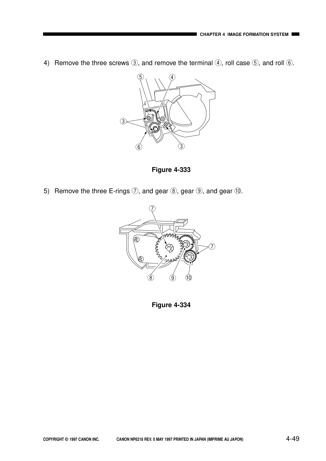 Canon FY8-13EX-000, NP6218 service manual Image Formation System 