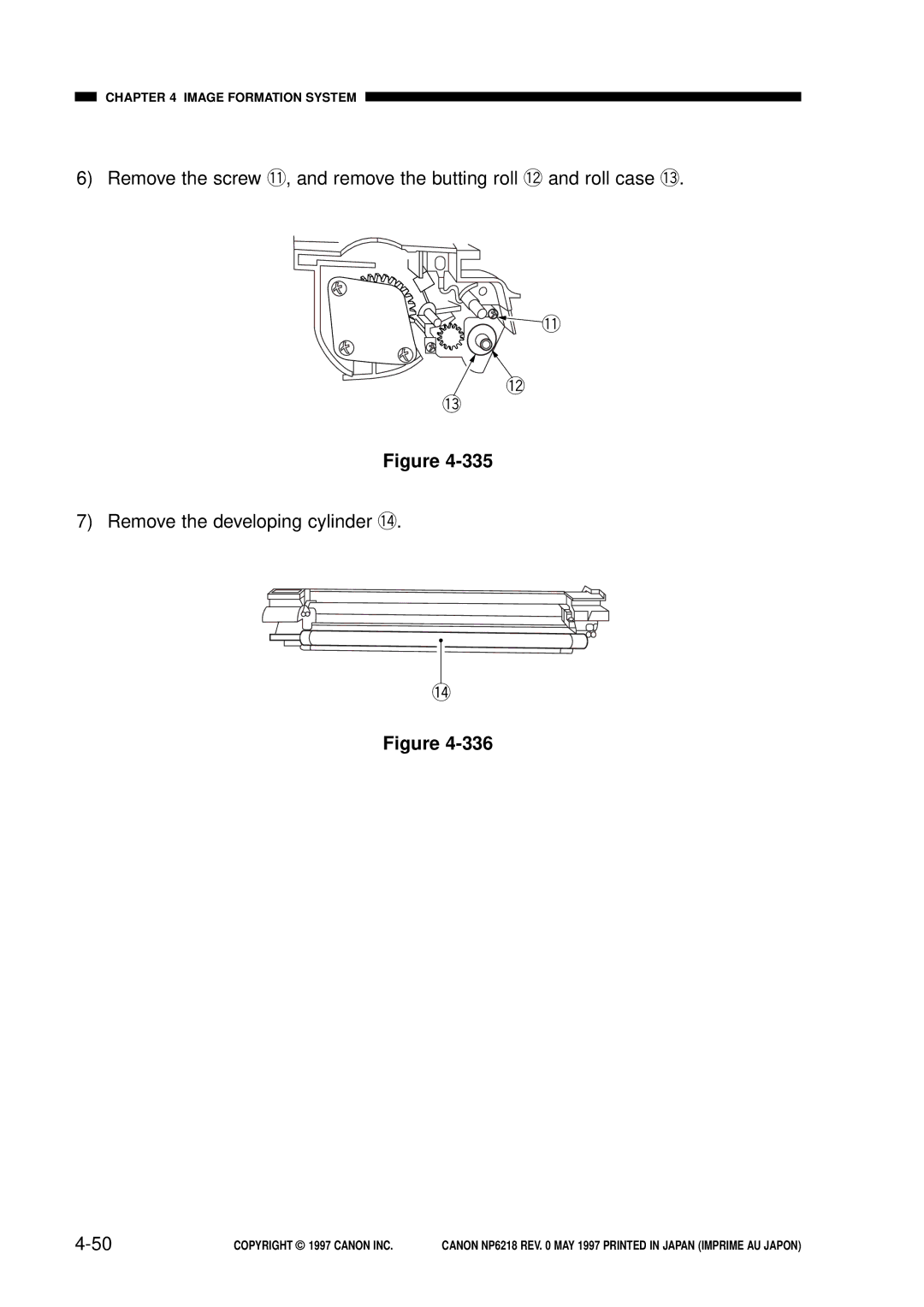 Canon NP6218, FY8-13EX-000 service manual Image Formation System 