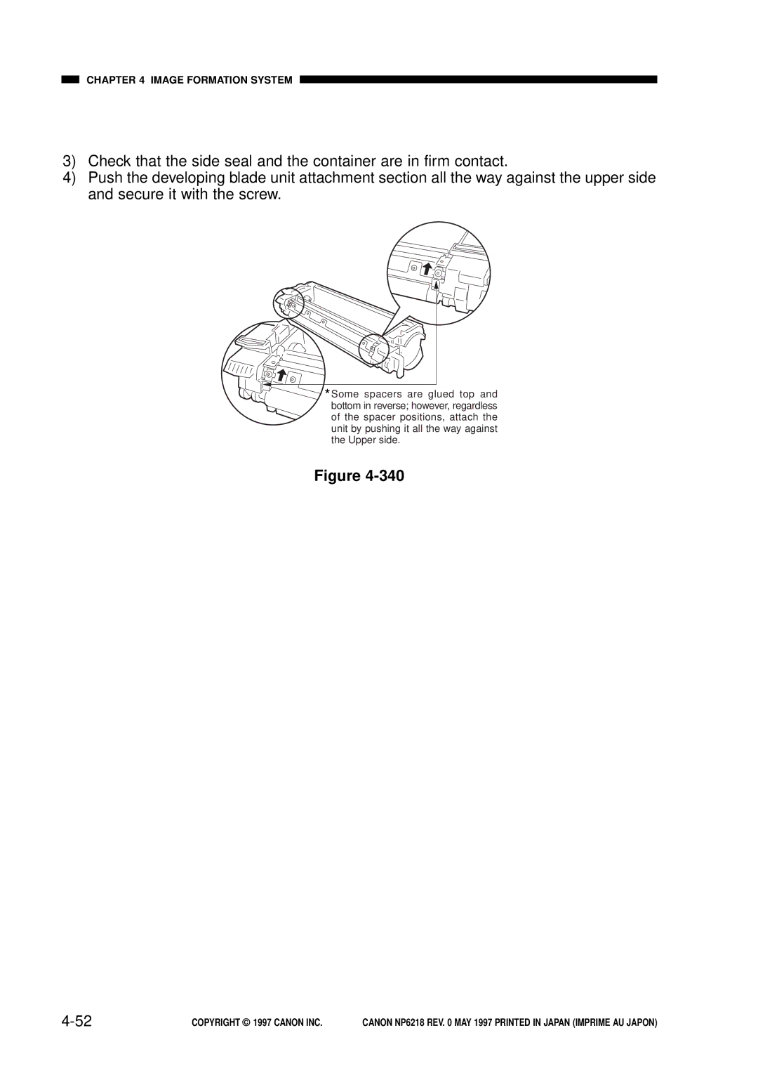 Canon NP6218, FY8-13EX-000 service manual Image Formation System 