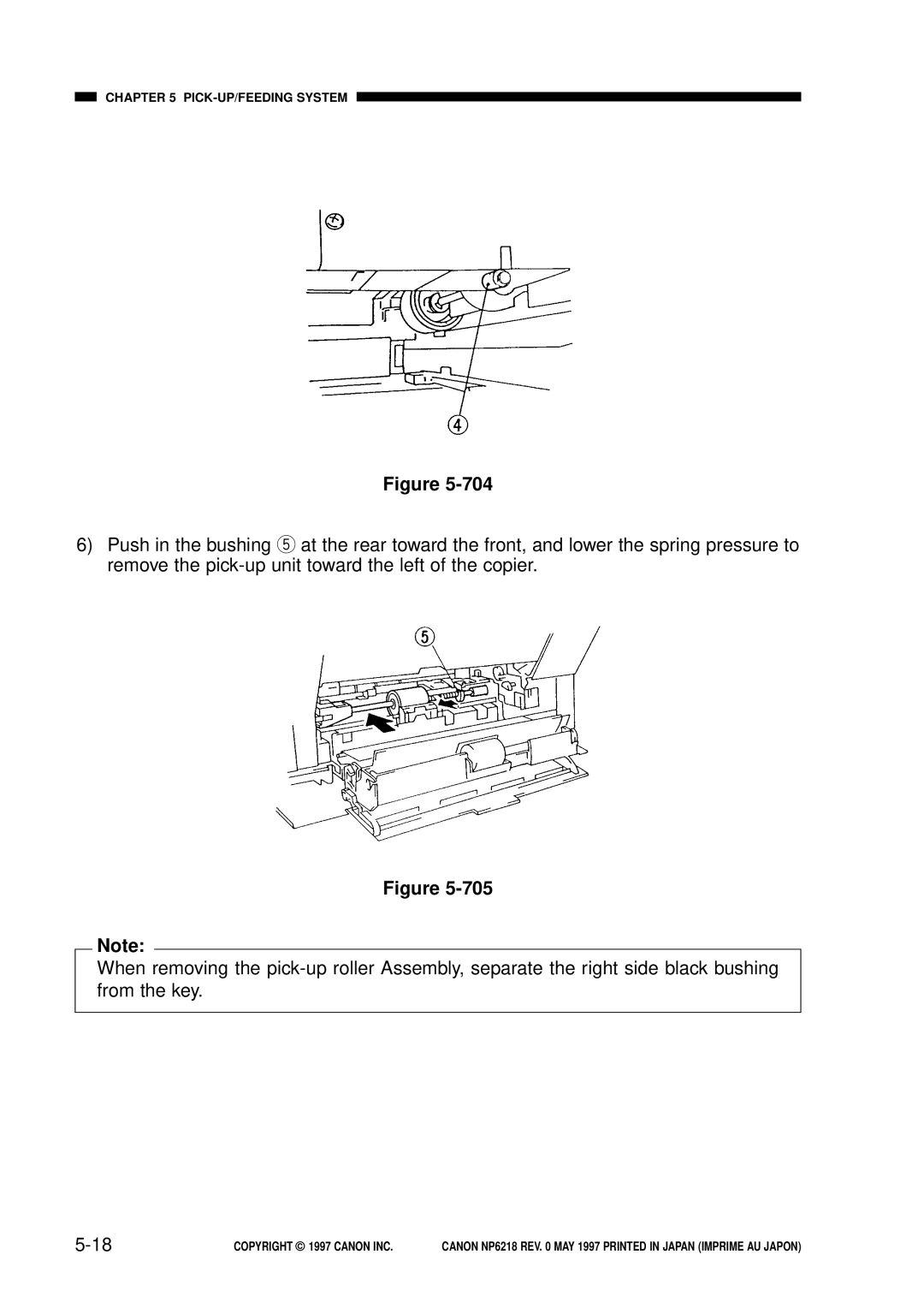 Canon FY8-13EX-000, NP6218 service manual PICK-UP/FEEDING System 