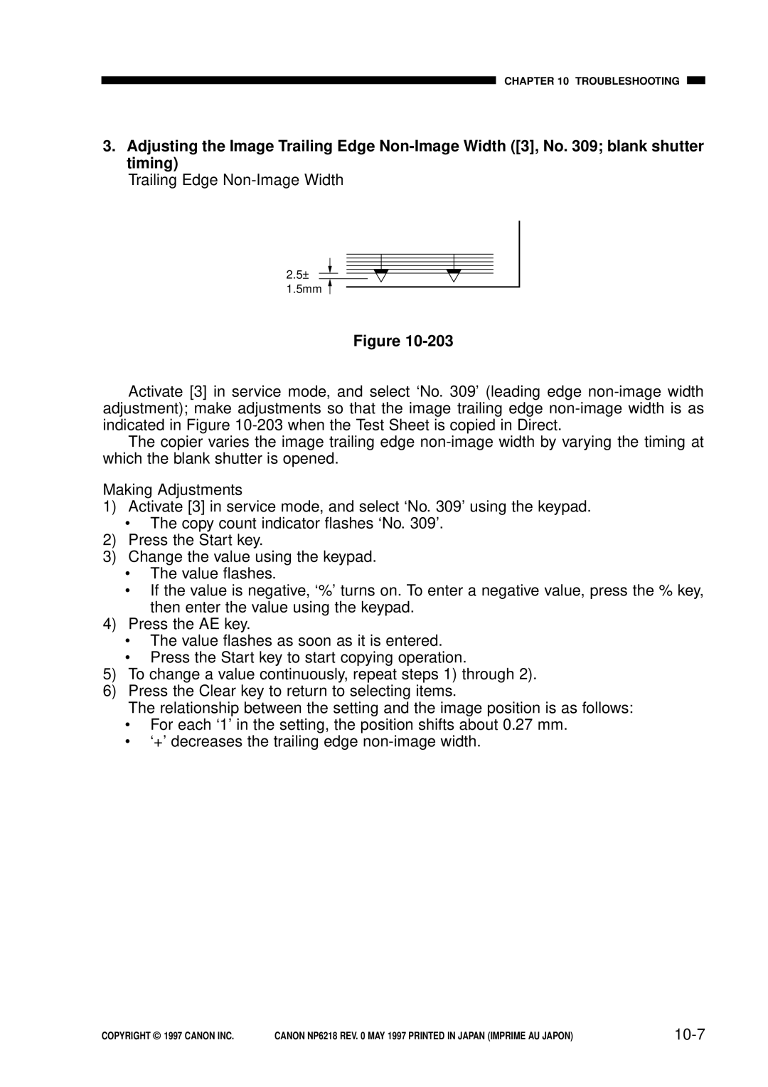 Canon FY8-13EX-000, NP6218 service manual 10-7 