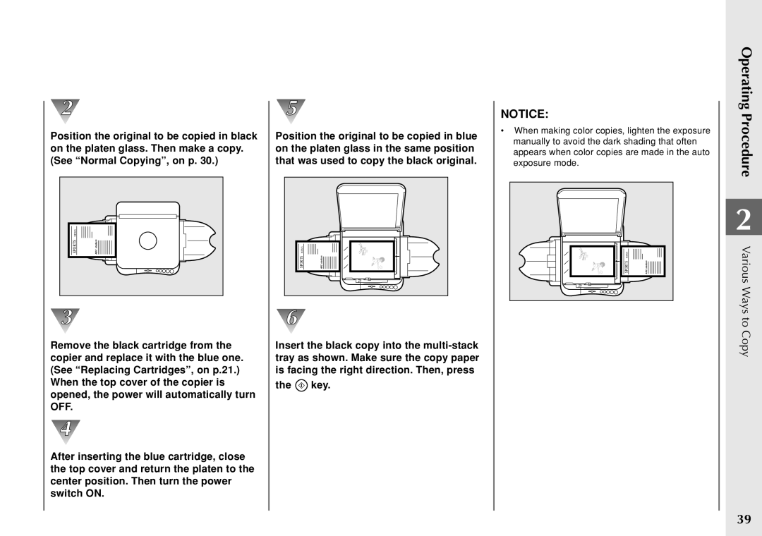 Canon PC 140 manual Abc, Key 