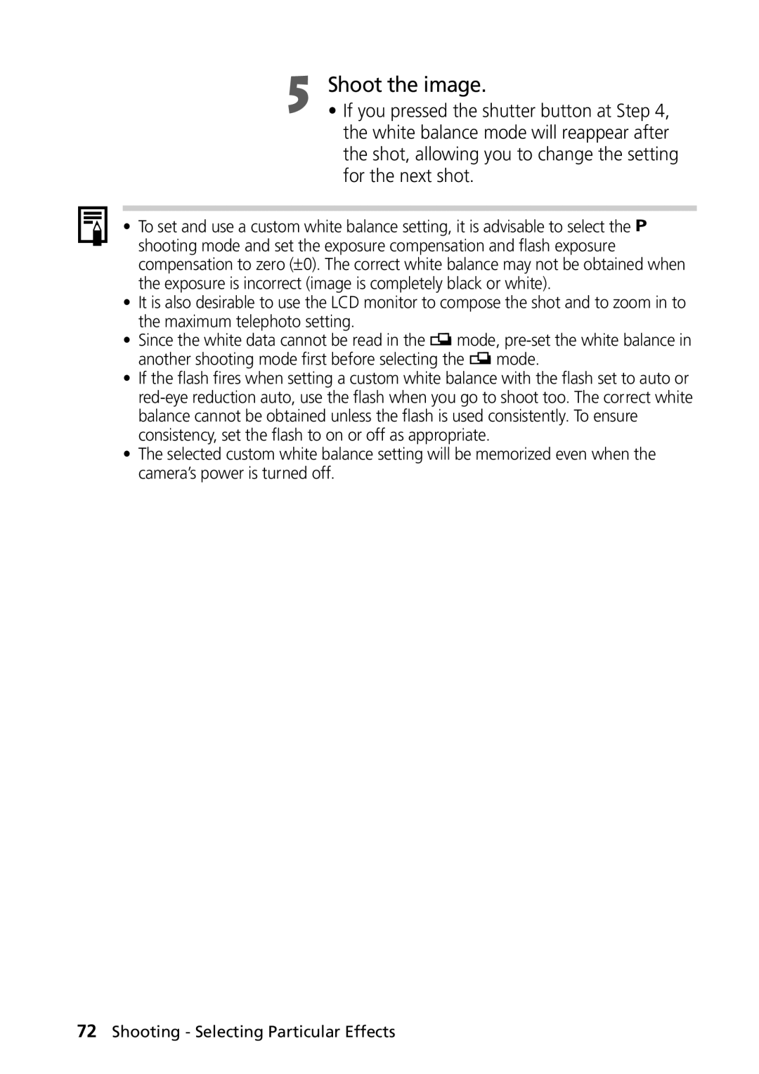 Canon PowerShot G2 manual Another shooting mode first before selecting the mode 