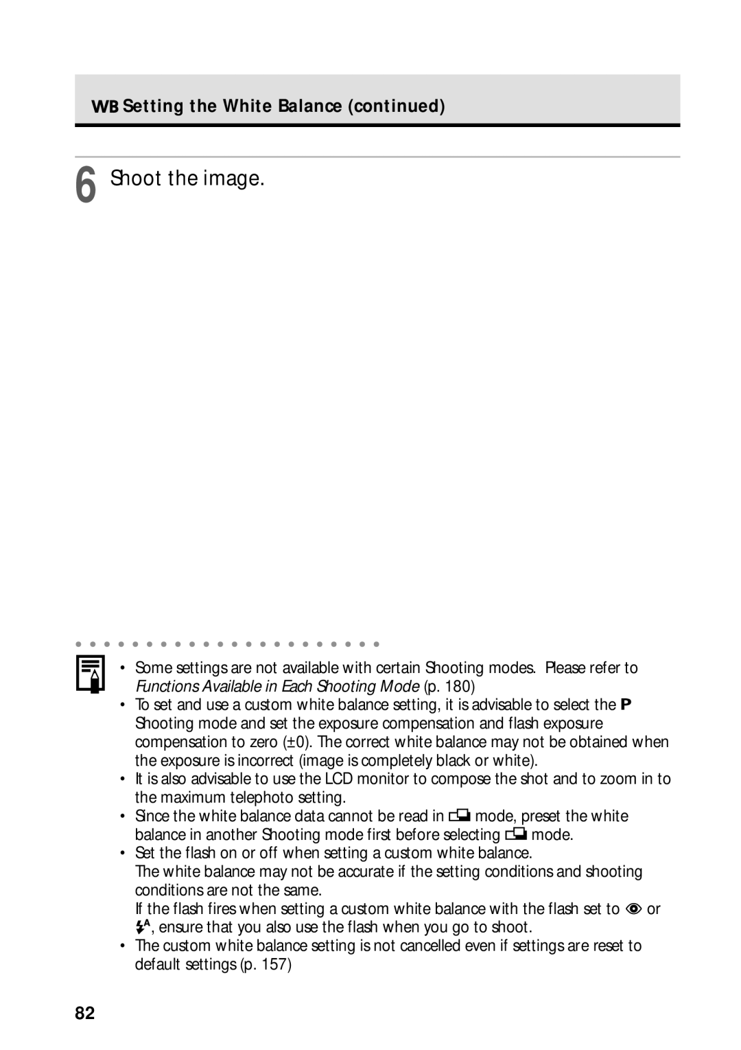 Canon PowerShot S45 manual Setting the White Balance 