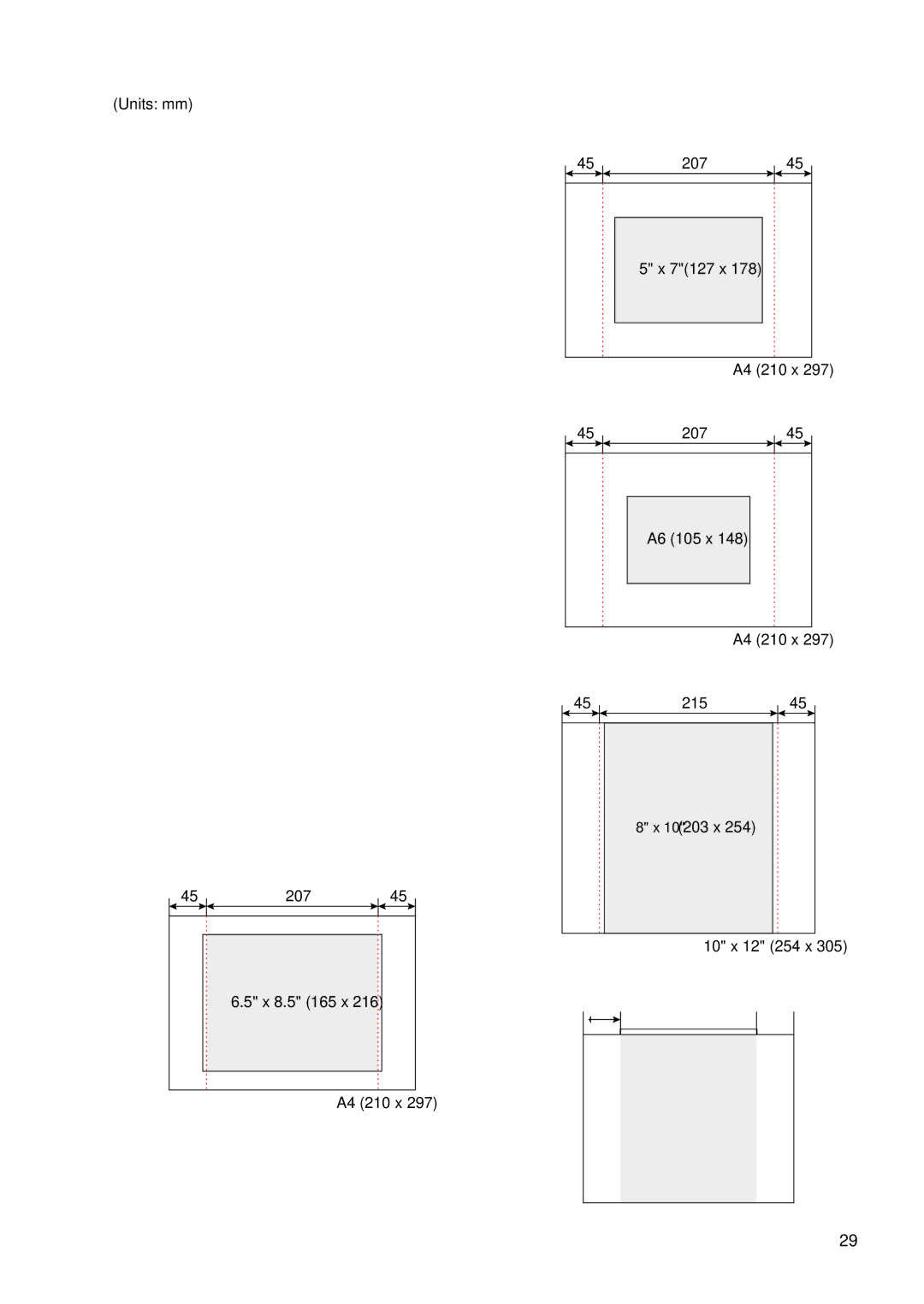 Canon Pro9500 dimensions 