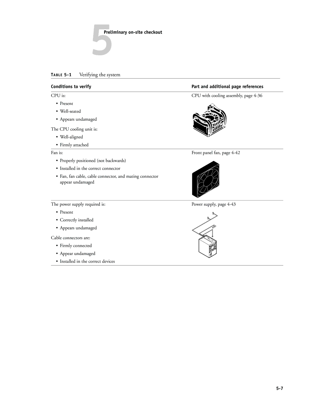 Canon PS-NX6000 manual Verifying the system 