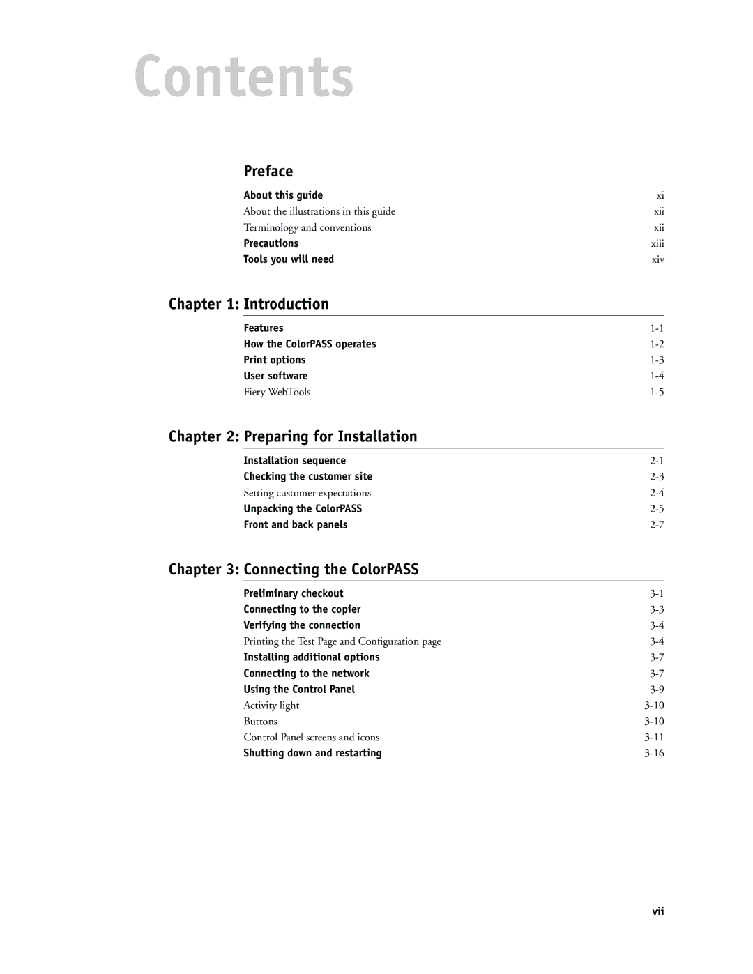 Canon PS-NX6000 manual Contents 