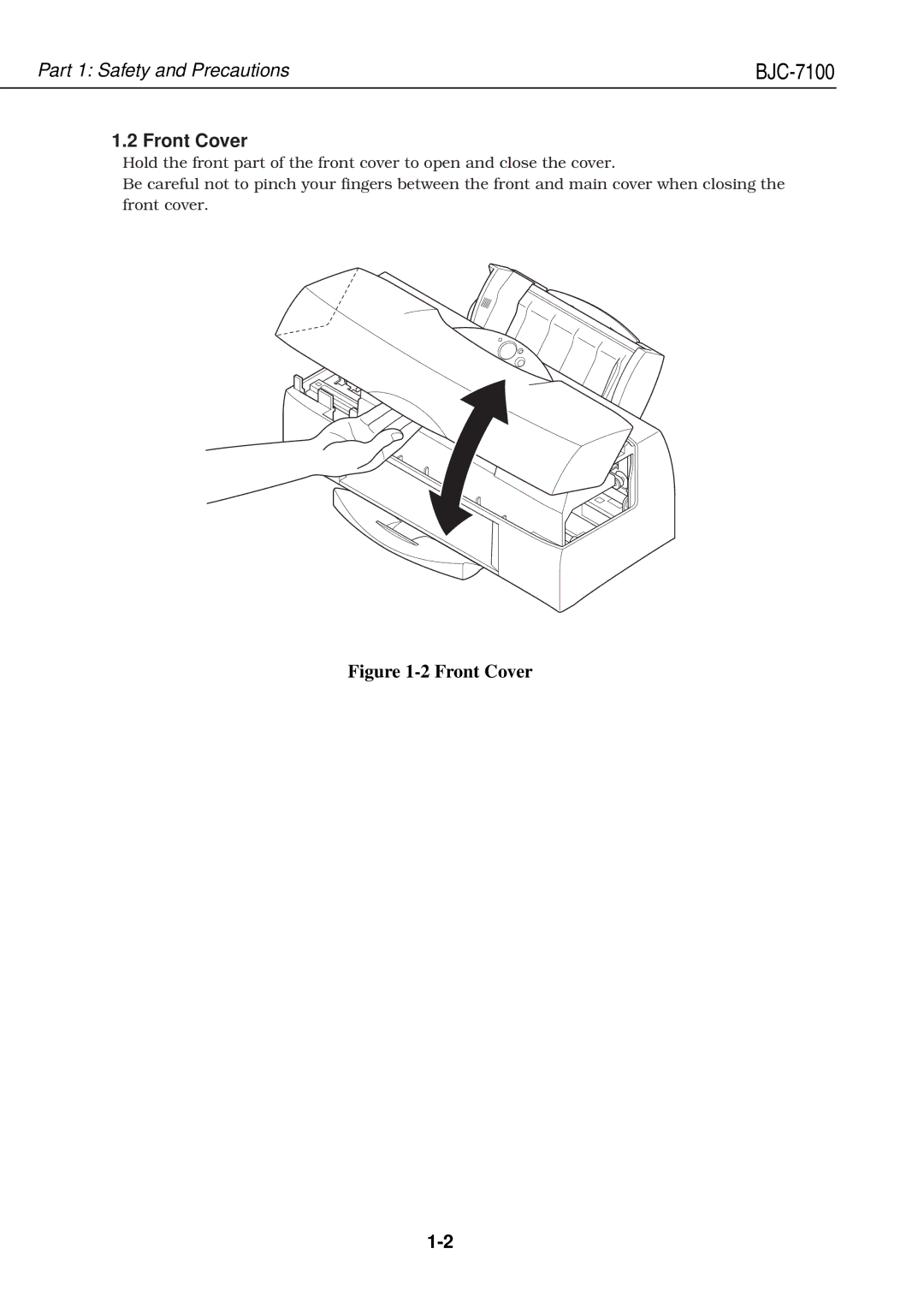 Canon QY8-1360-000 manual Front Cover 