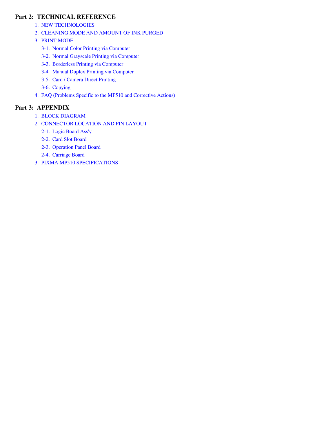 Canon qy8-13az-000 service manual Part 2 Technical Reference 