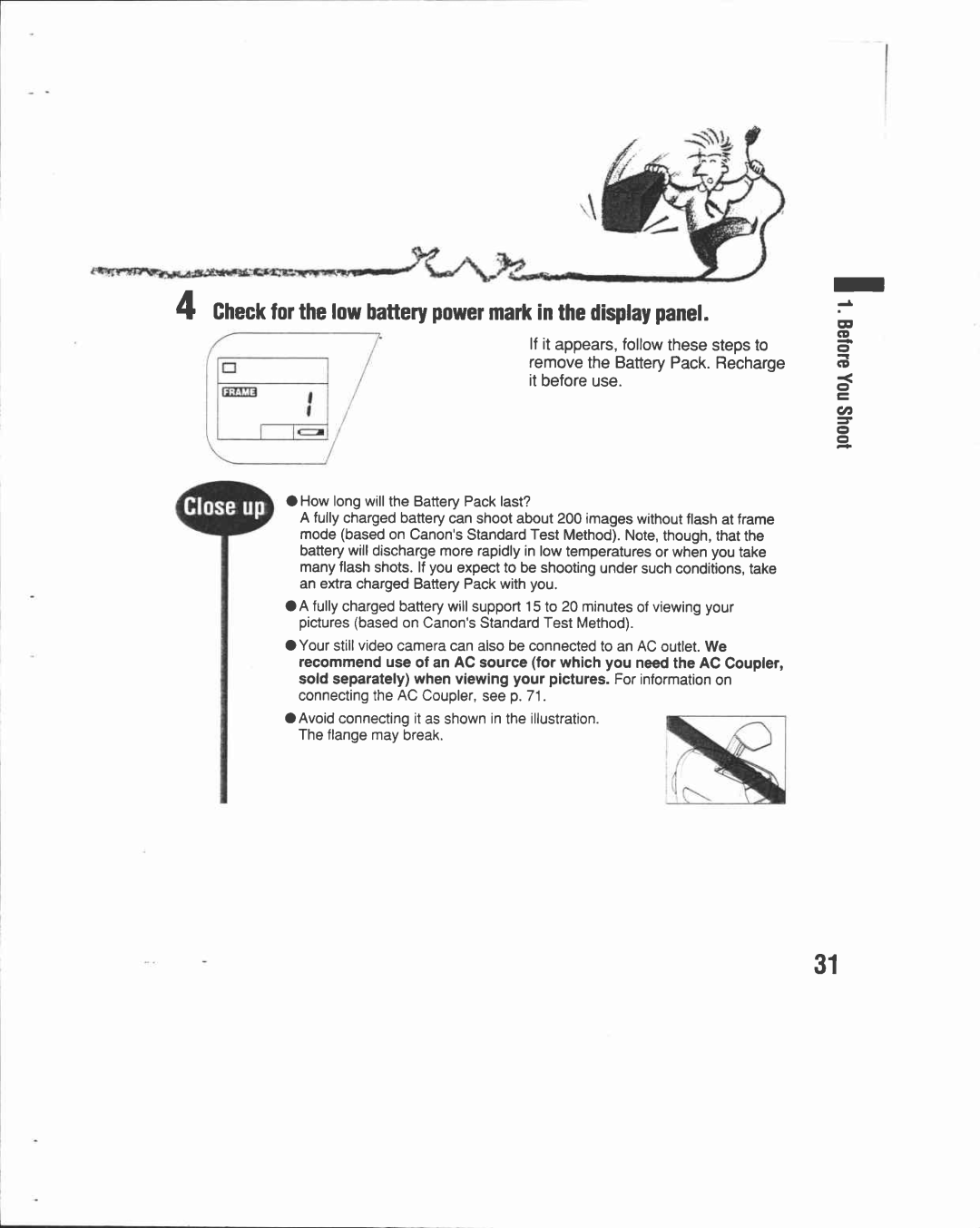 Canon RC 560 manual 