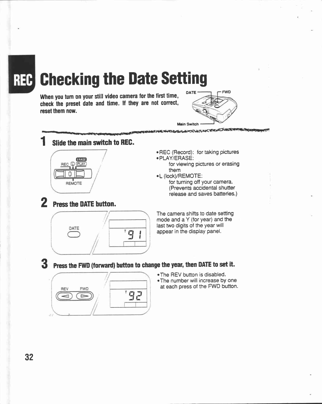 Canon RC 560 manual 