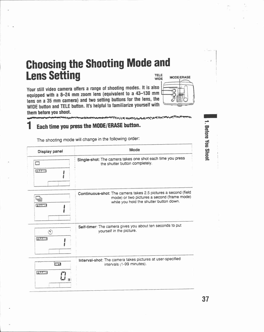 Canon RC 560 manual 