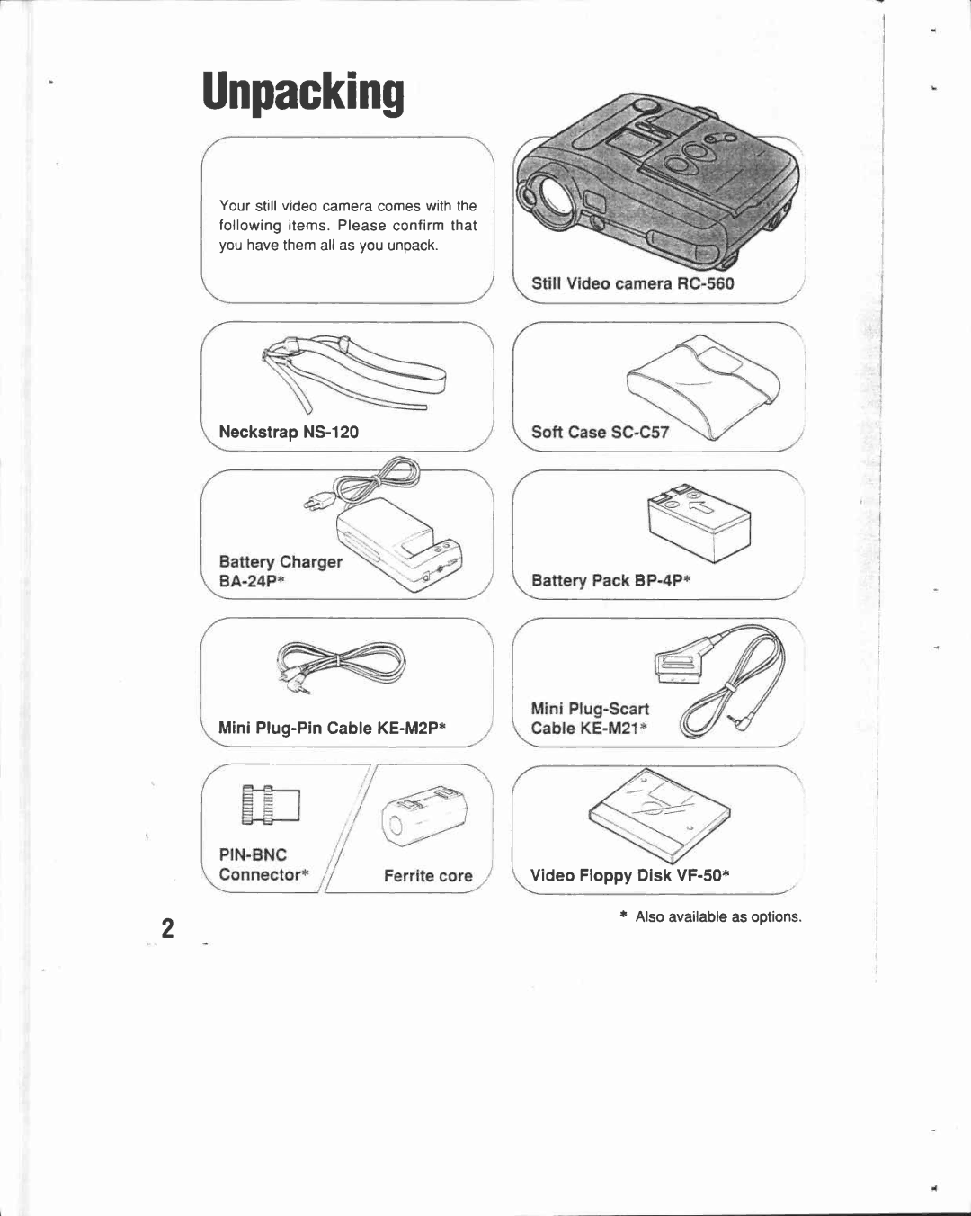 Canon RC 560 manual 