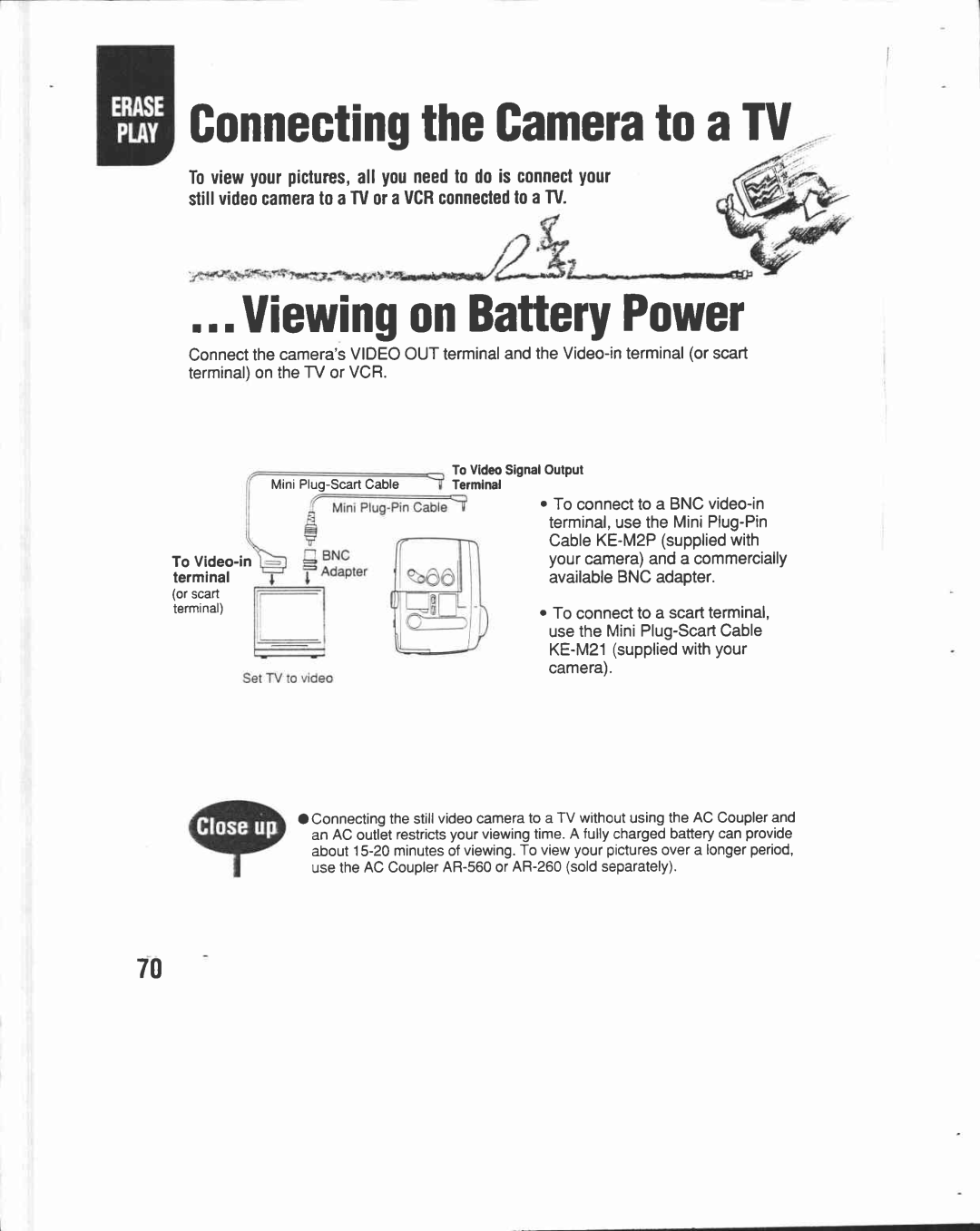 Canon RC 560 manual 