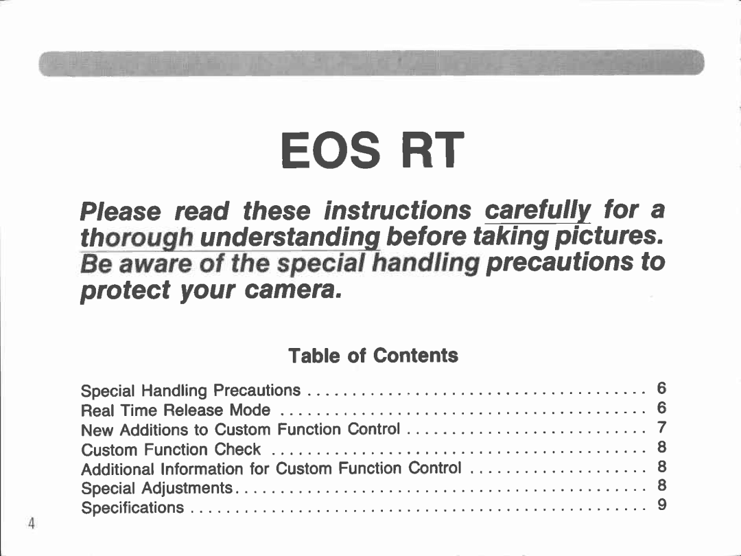 Canon RT manual 