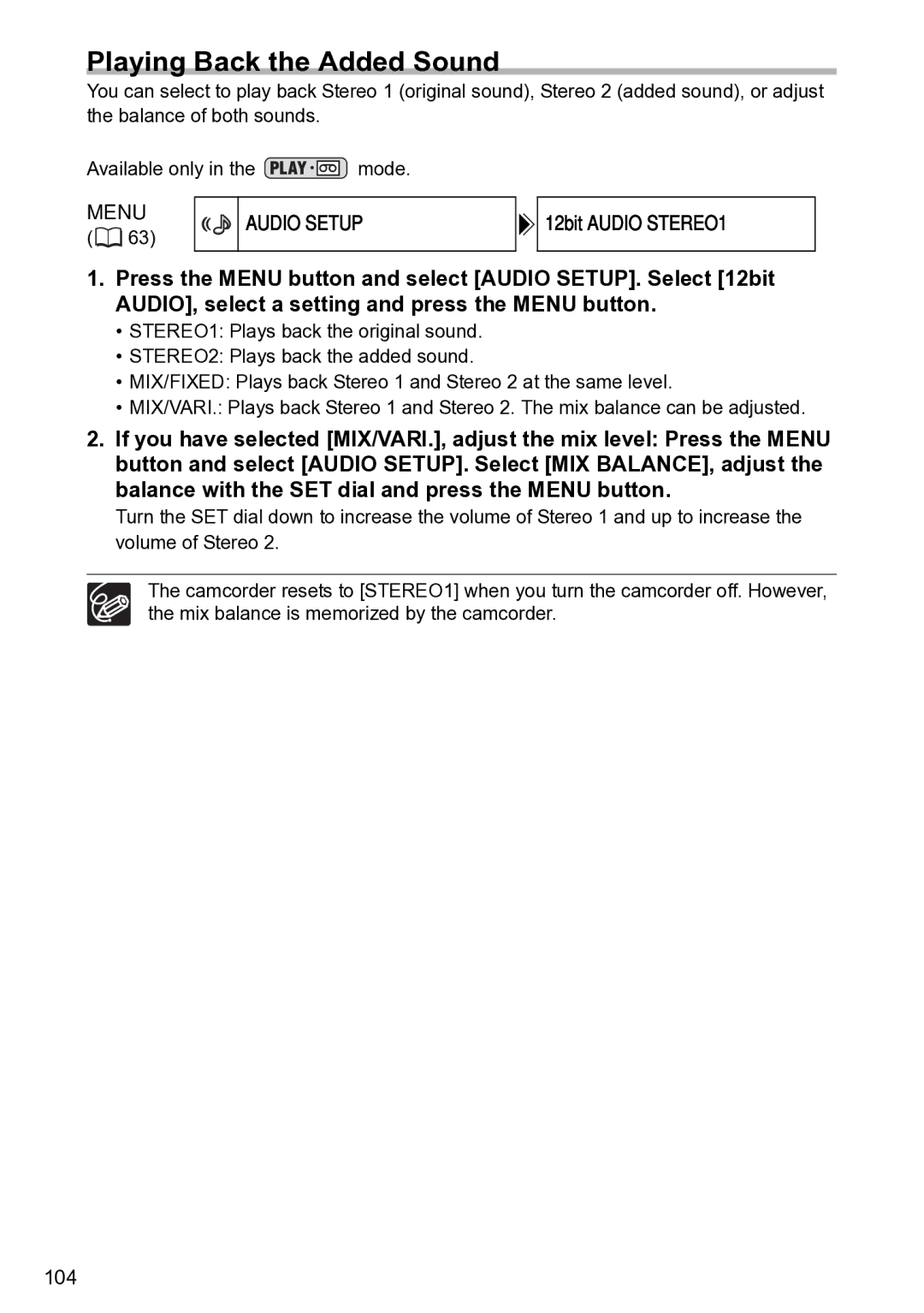 Canon S1 instruction manual Playing Back the Added Sound 