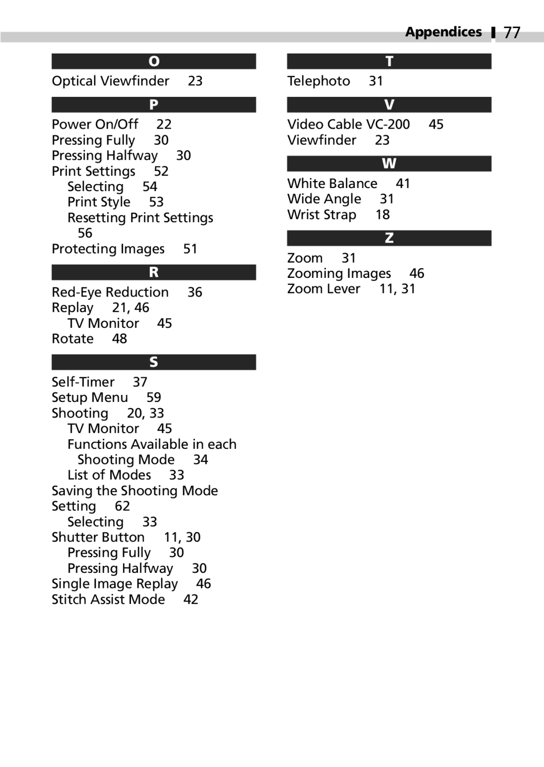 Canon S100 manual Single Image Replay 