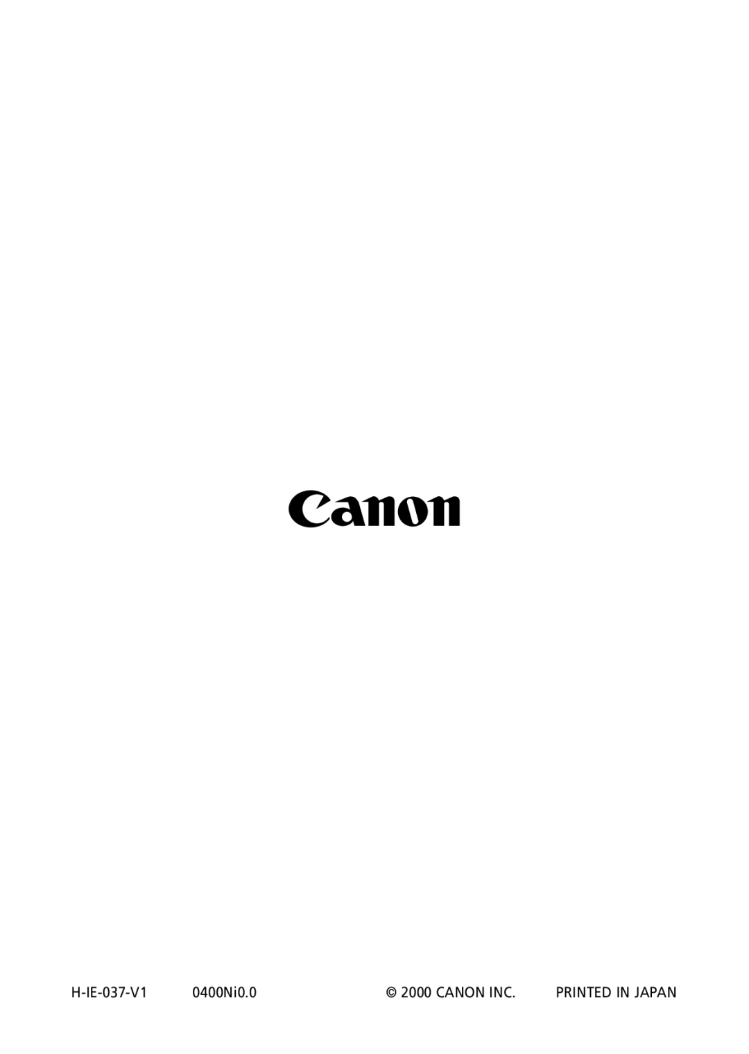 Canon S100 manual IE-037-V1 0400Ni0.0 Canon INC 