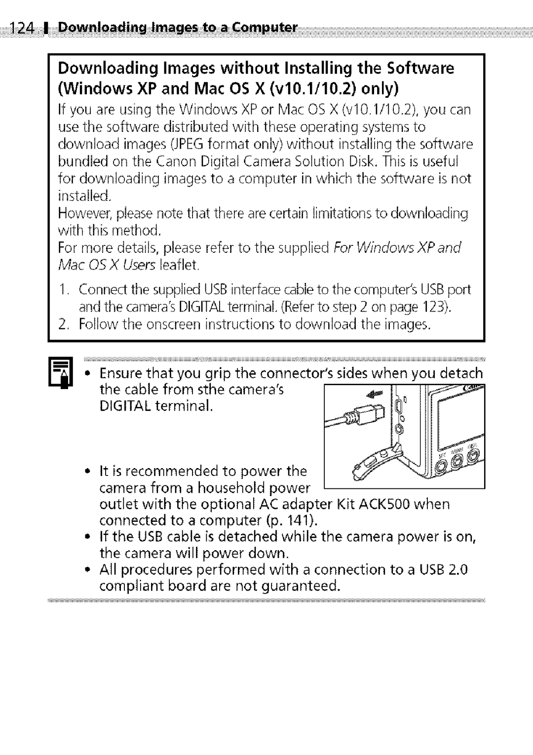 Canon S400 manual 