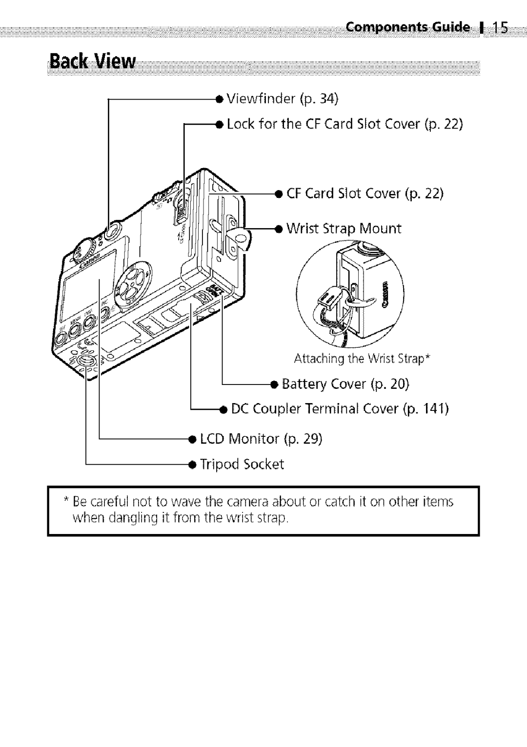 Canon S400 manual QmponenGuide I 