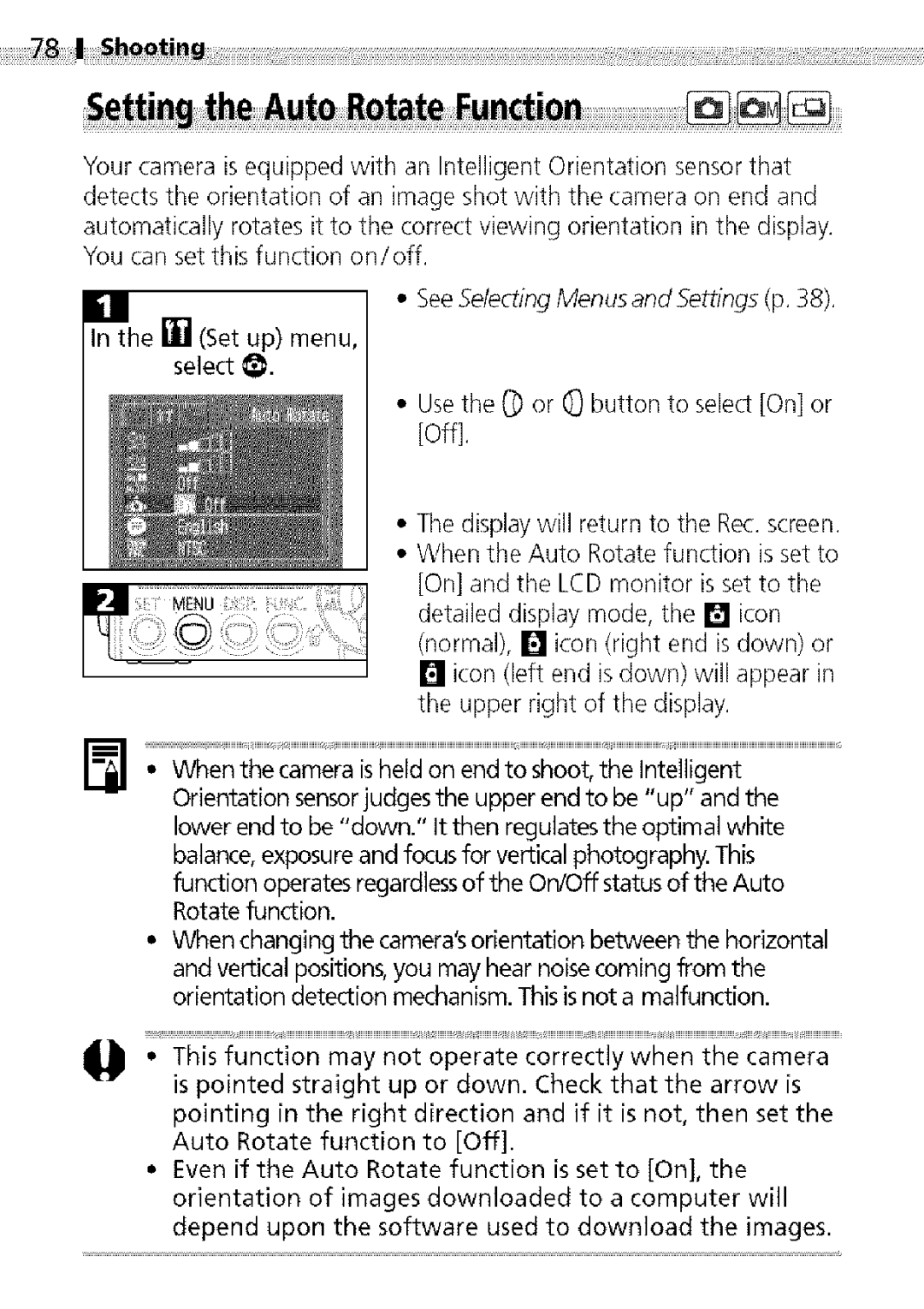 Canon S400 manual Iiiii, Inthe Setup Select8. menu 