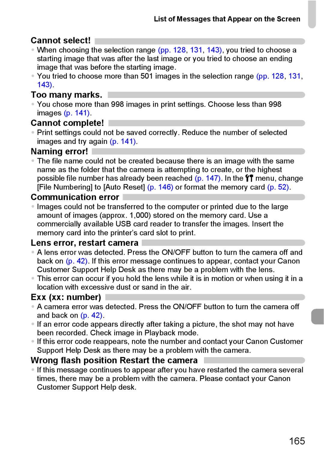 Canon S90 manual 165 