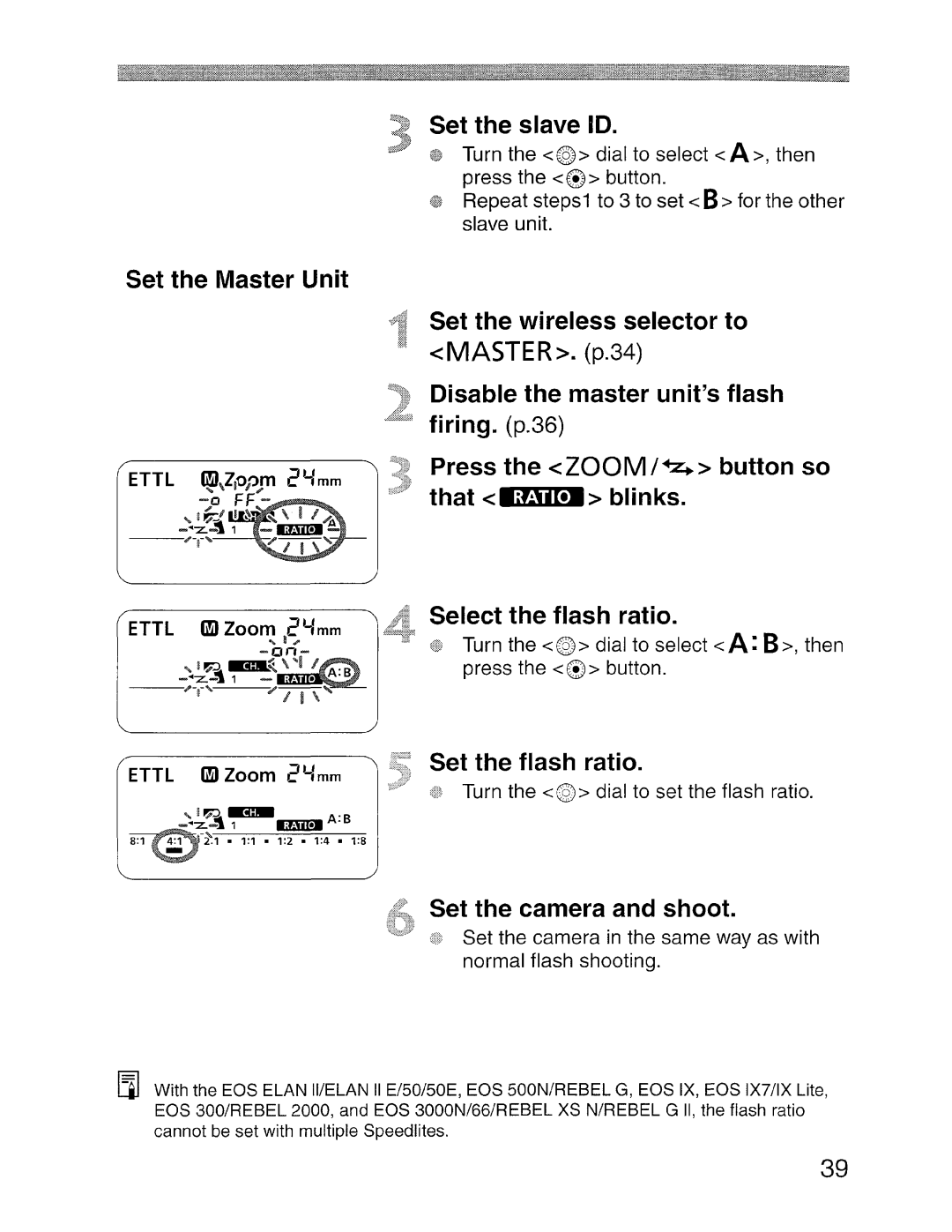 Canon SBOEX instruction manual MASTER. p.34 