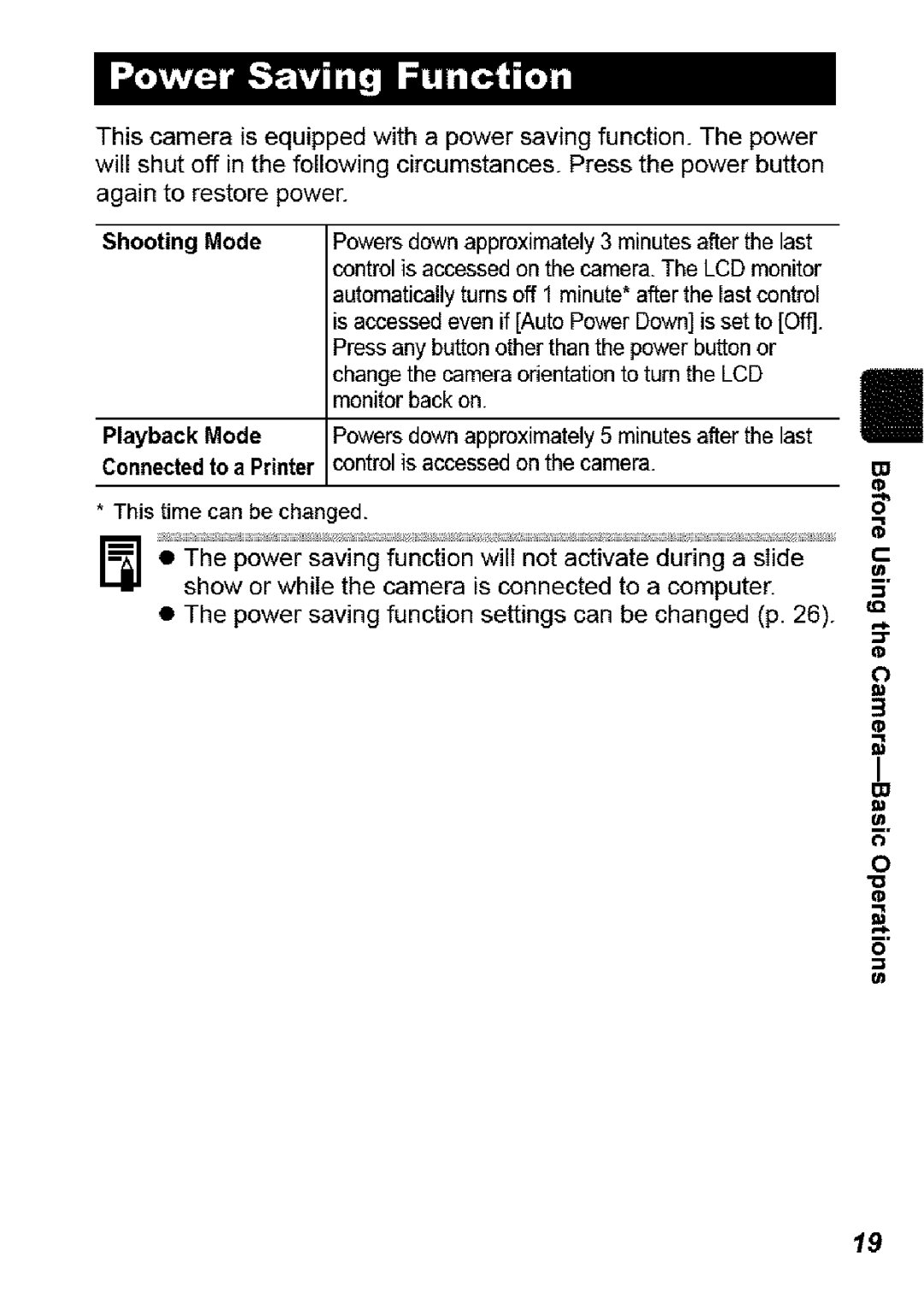 Canon SD850 IS manual Againtorestorepower 