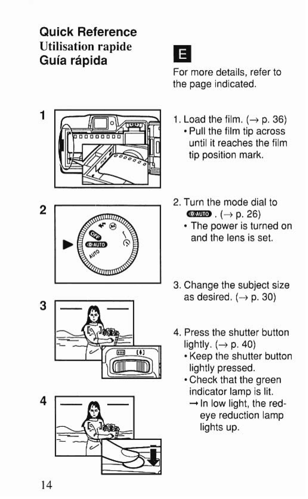 Canon SureShot 60 Zoom manual 