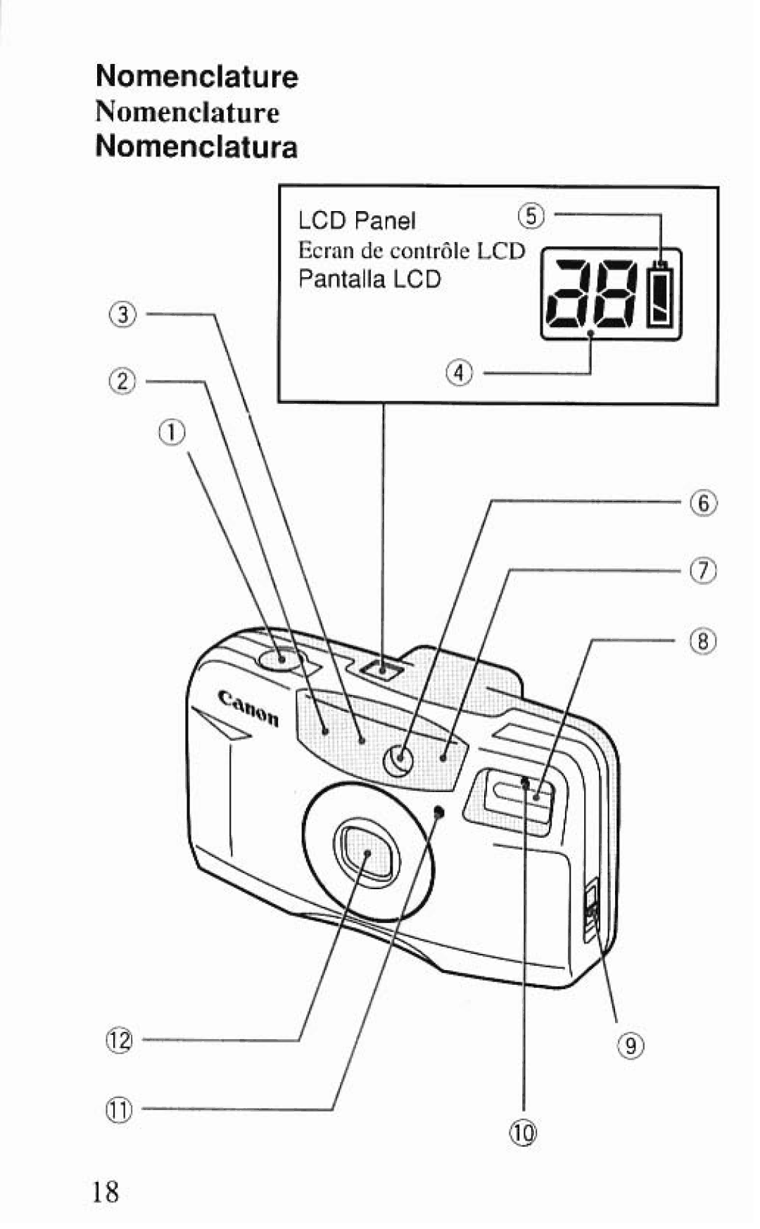 Canon SureShot 60 Zoom manual 